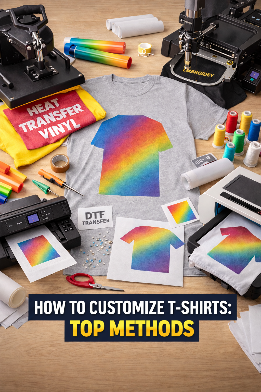 Top Techniques to Customize T-Shirts in 2025: A Complete Professional Breakdown