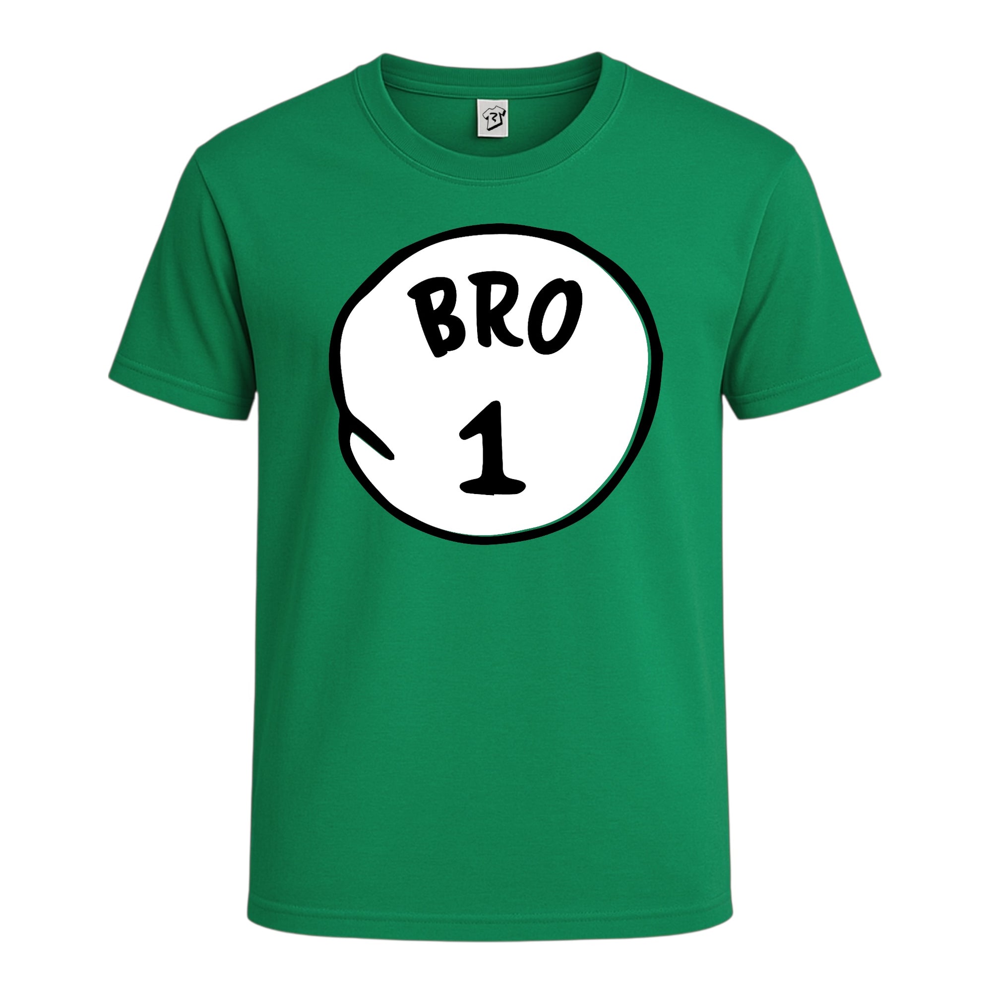 Tees Club graphic tee Bro 1 - Cotton Tee Navy Size S back view