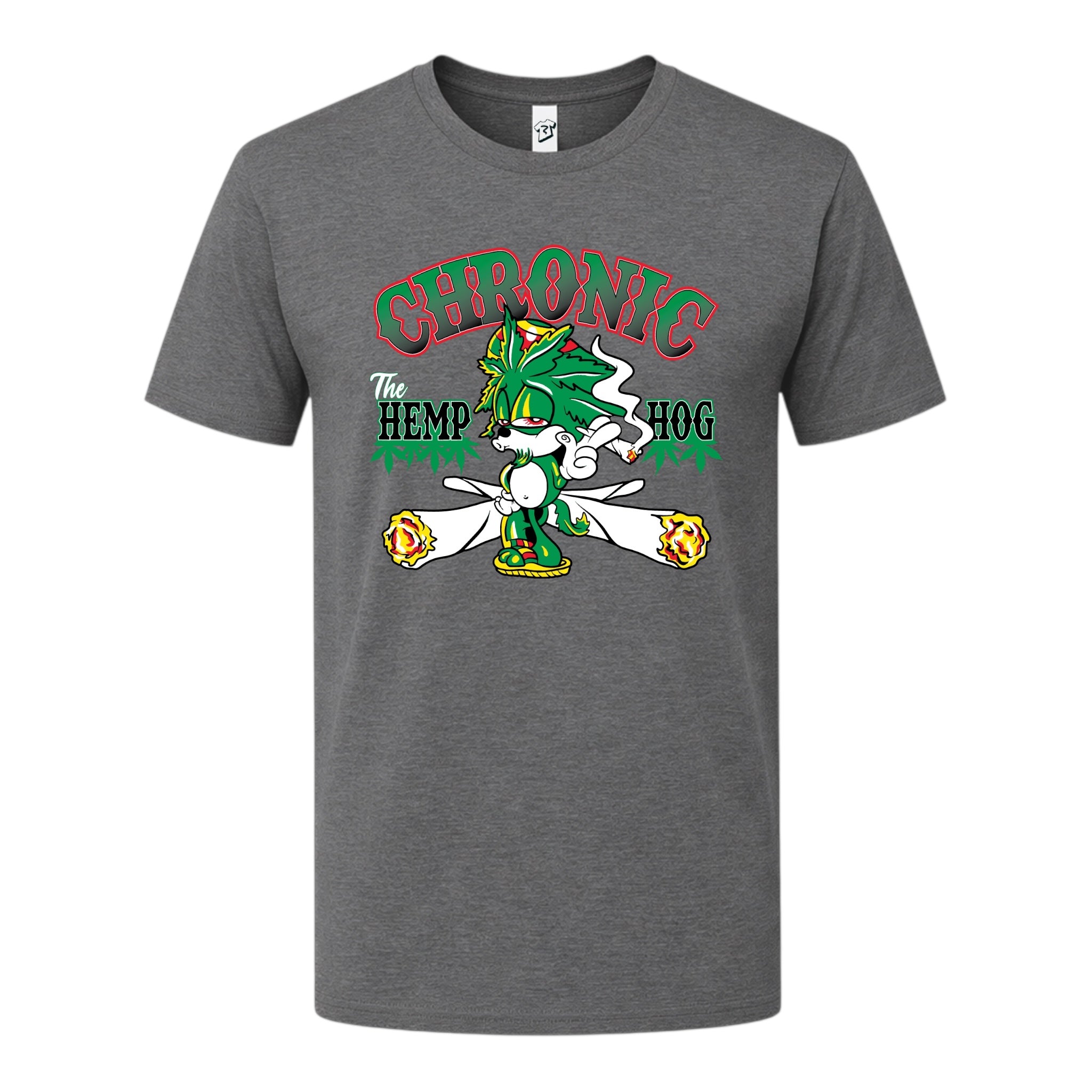 Tees Club graphic tee Chronic Hemp Dog - Premium Tee Black Size L detail