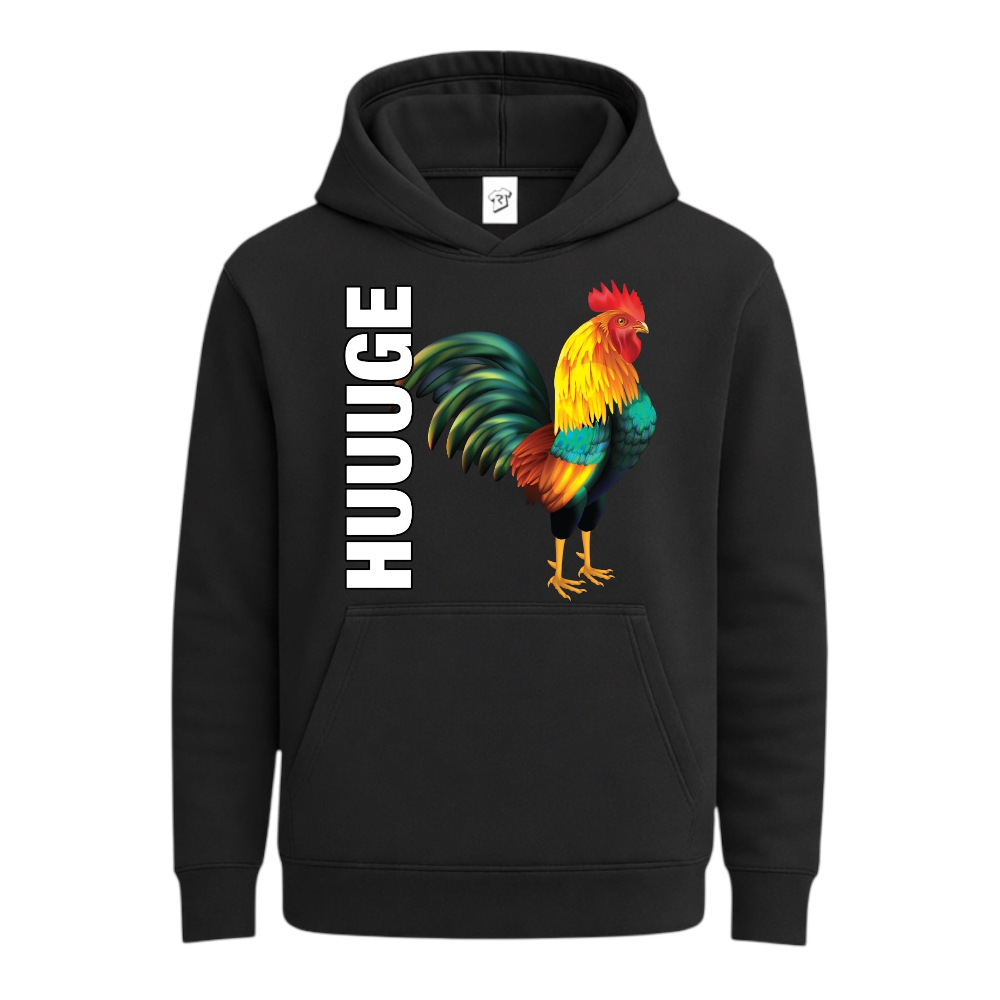 Tees Club streetwear hoodie Huge Cock - Hoodie Navy Size M detail