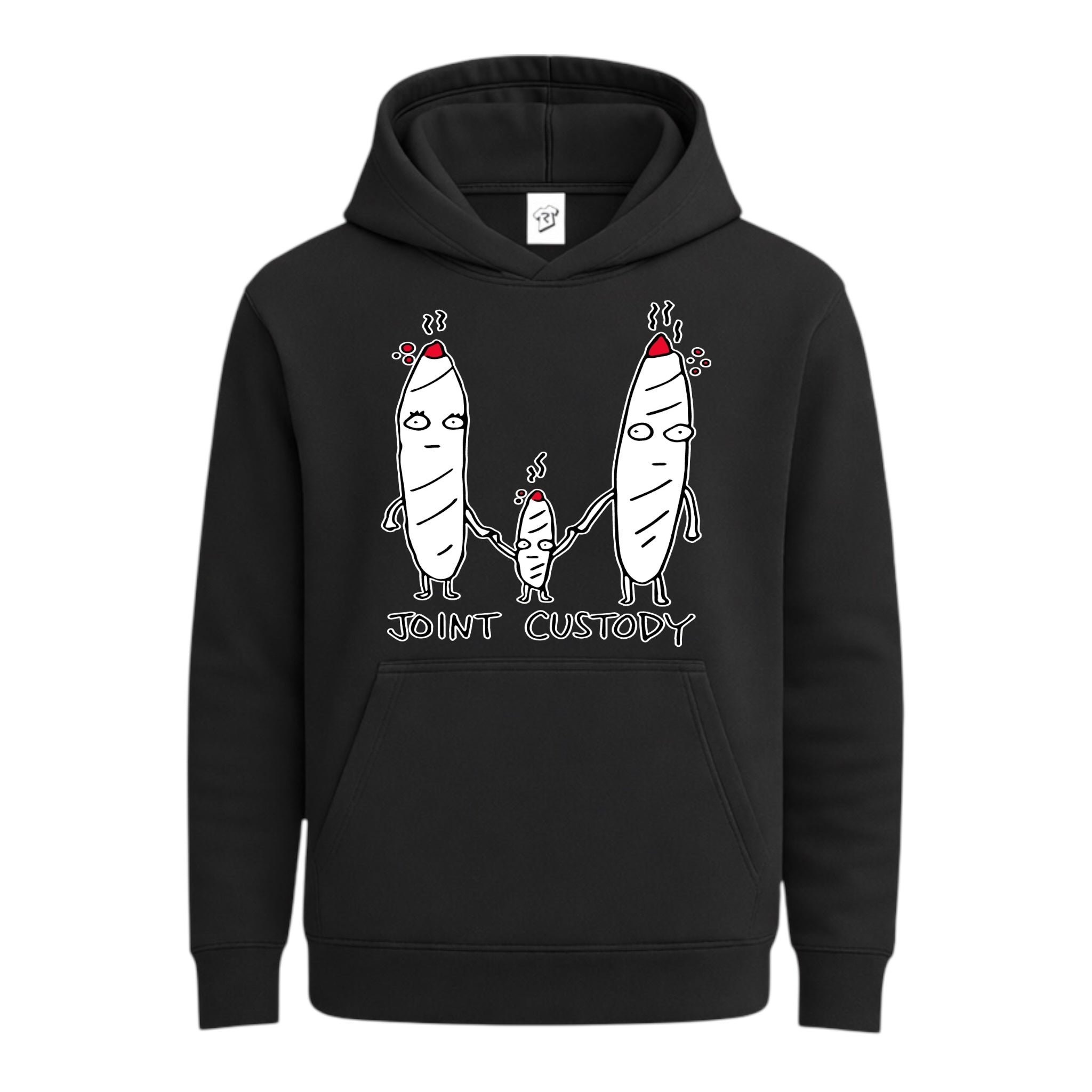 Tees Club streetwear hoodie Joint Custody - Hoodie Navy Size L detail