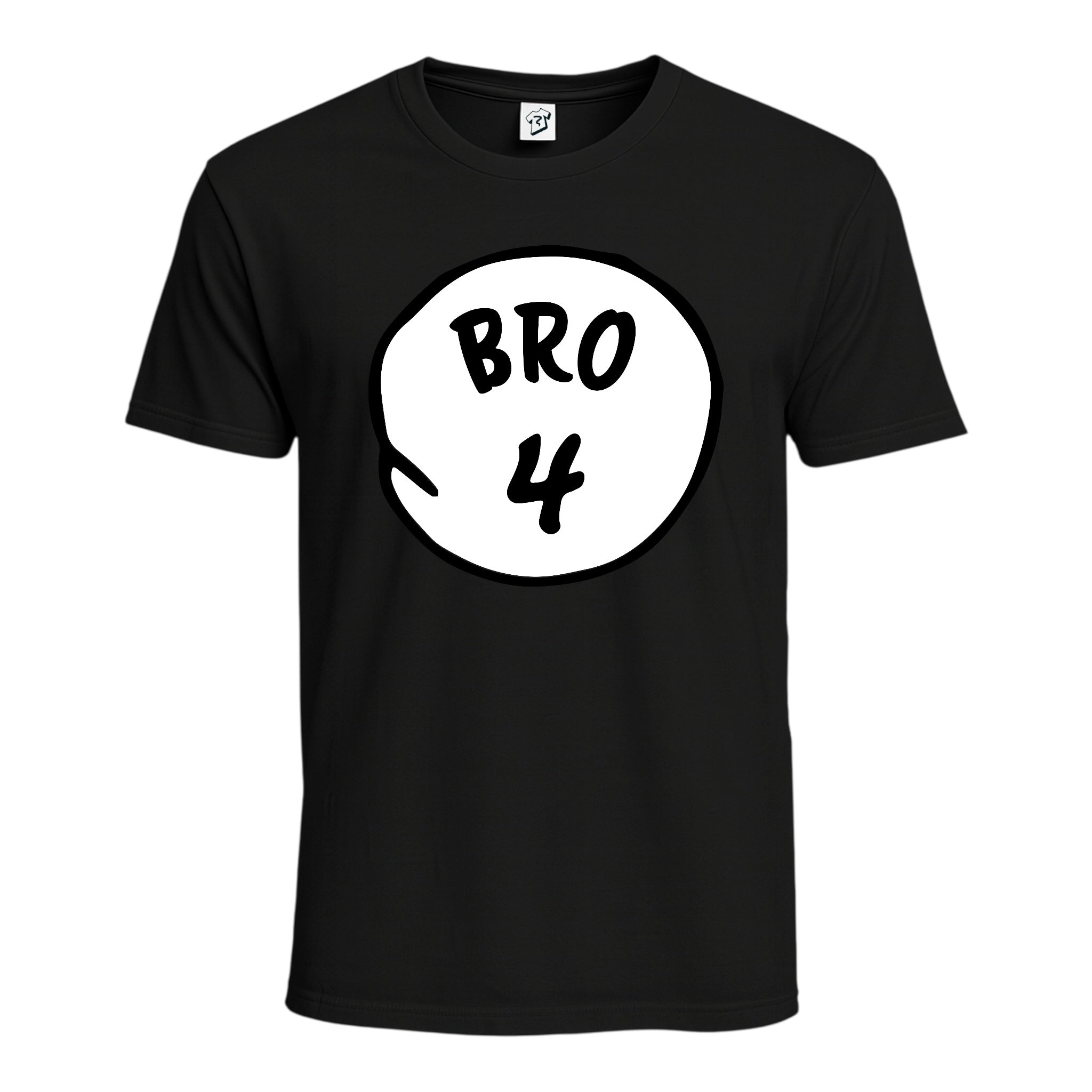 Tees Club graphic tee Bro 4 - Cotton Tee Navy Size 2XL detail