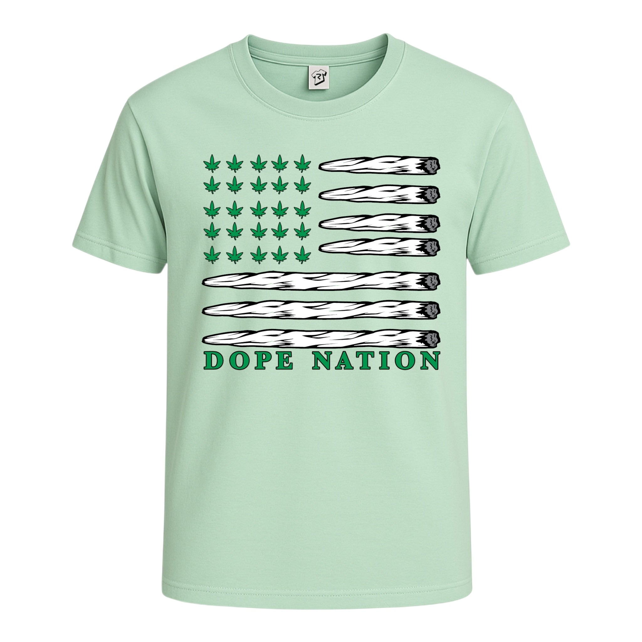 Tees Club graphic tee Dope Nation - Cotton Tee Navy Size 2XL detail