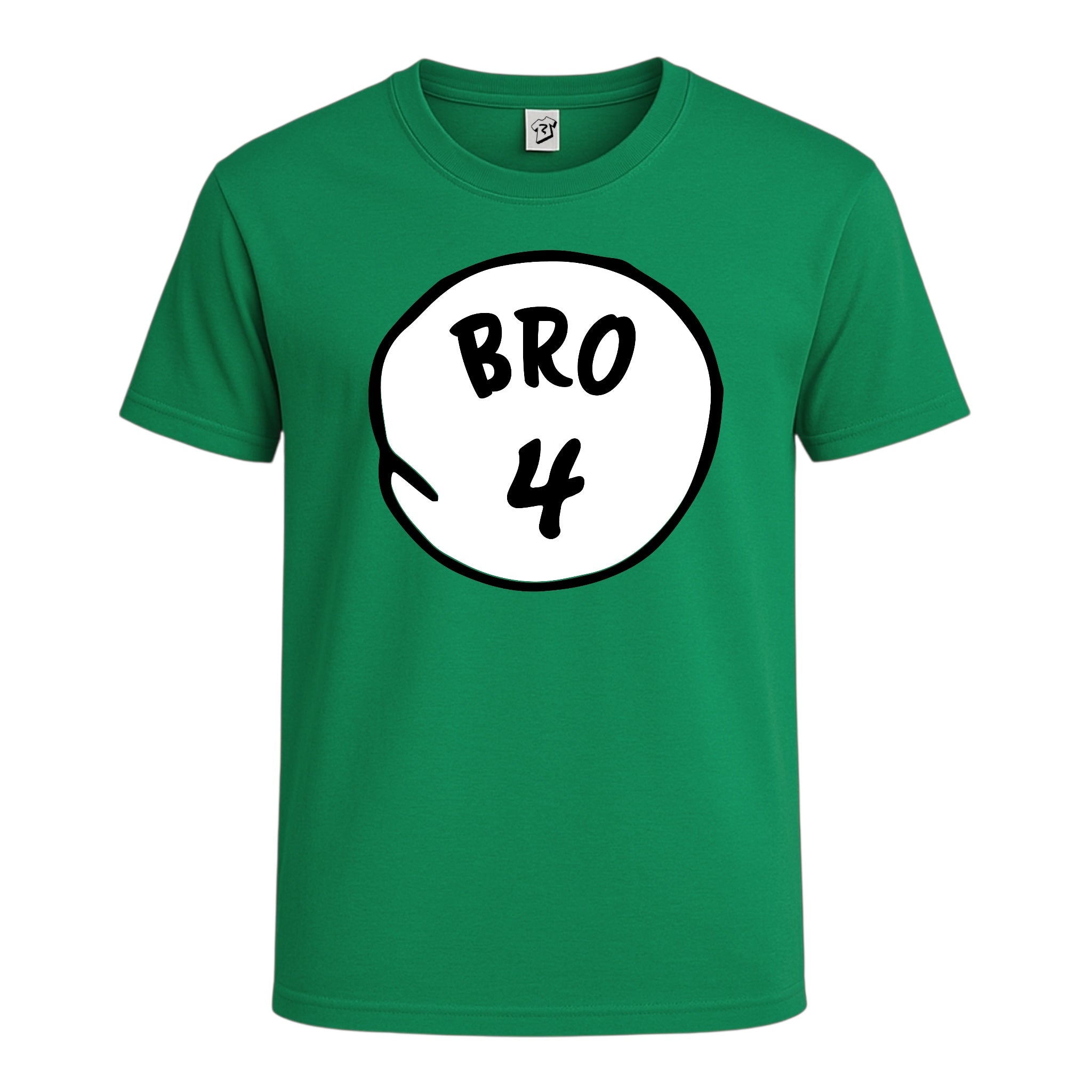 Tees Club graphic tee Bro 4 - Cotton Tee Navy Size 2XL detail