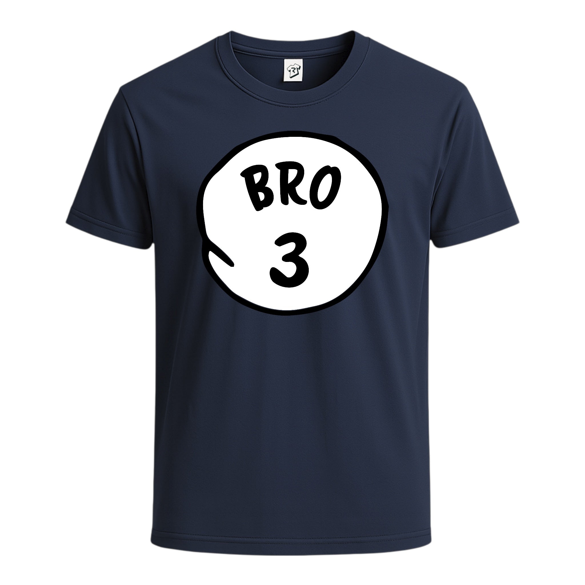 Tees Club graphic tee Bro 3 - Cotton Tee Navy Size L detail