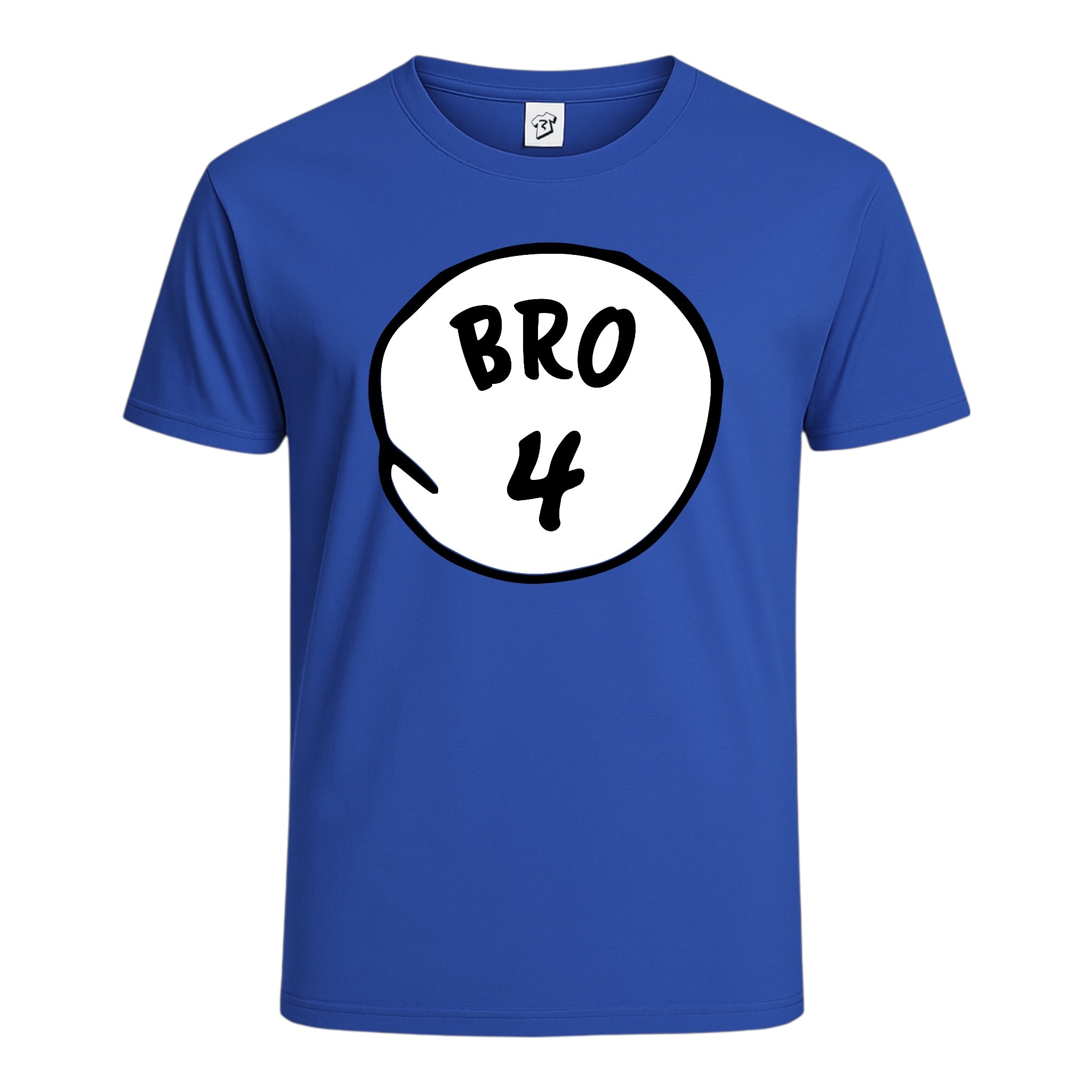 Tees Club graphic tee Bro 4 - Cotton Tee Navy Size M detail