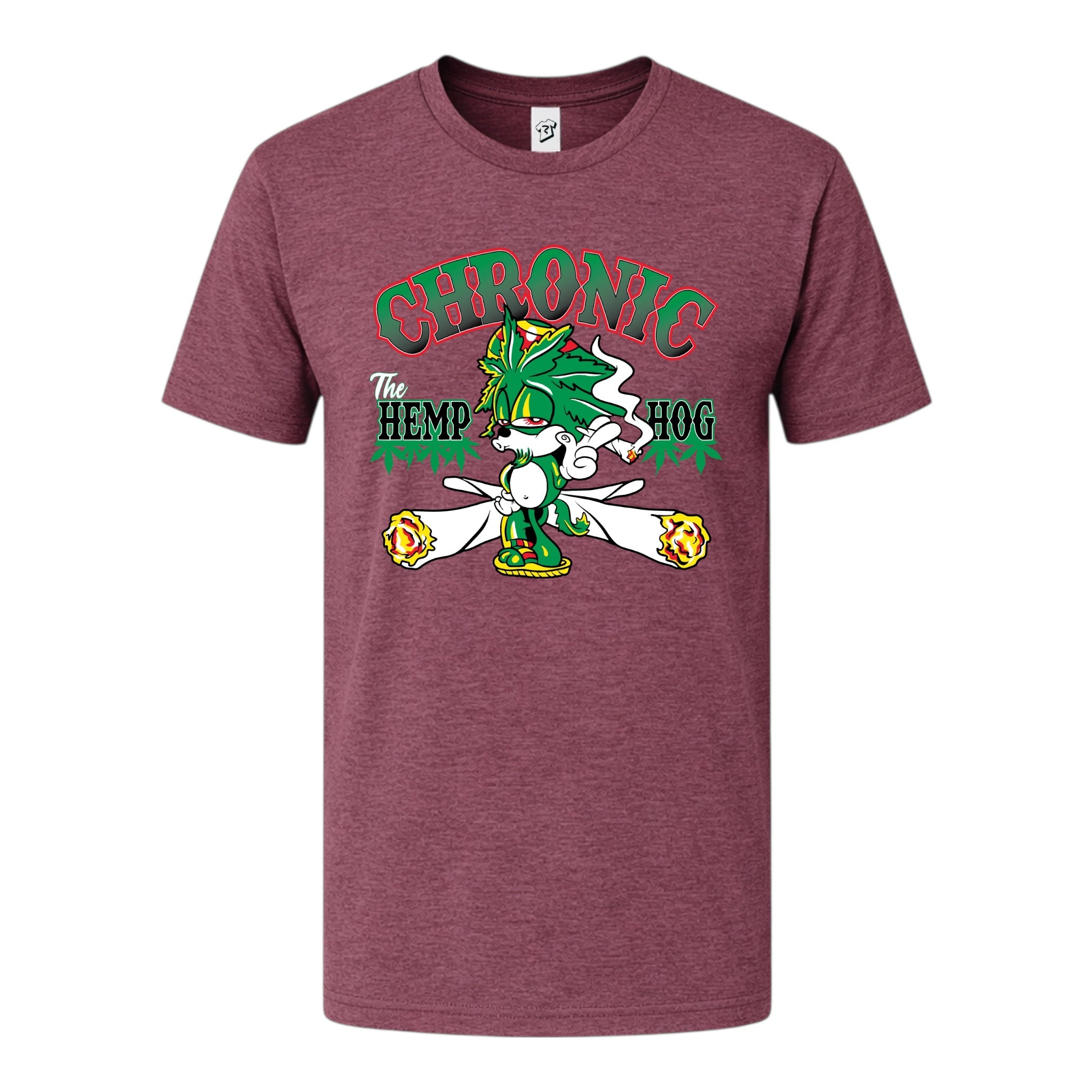 Tees Club graphic tee Chronic Hemp Dog - Premium Tee Black Size L detail