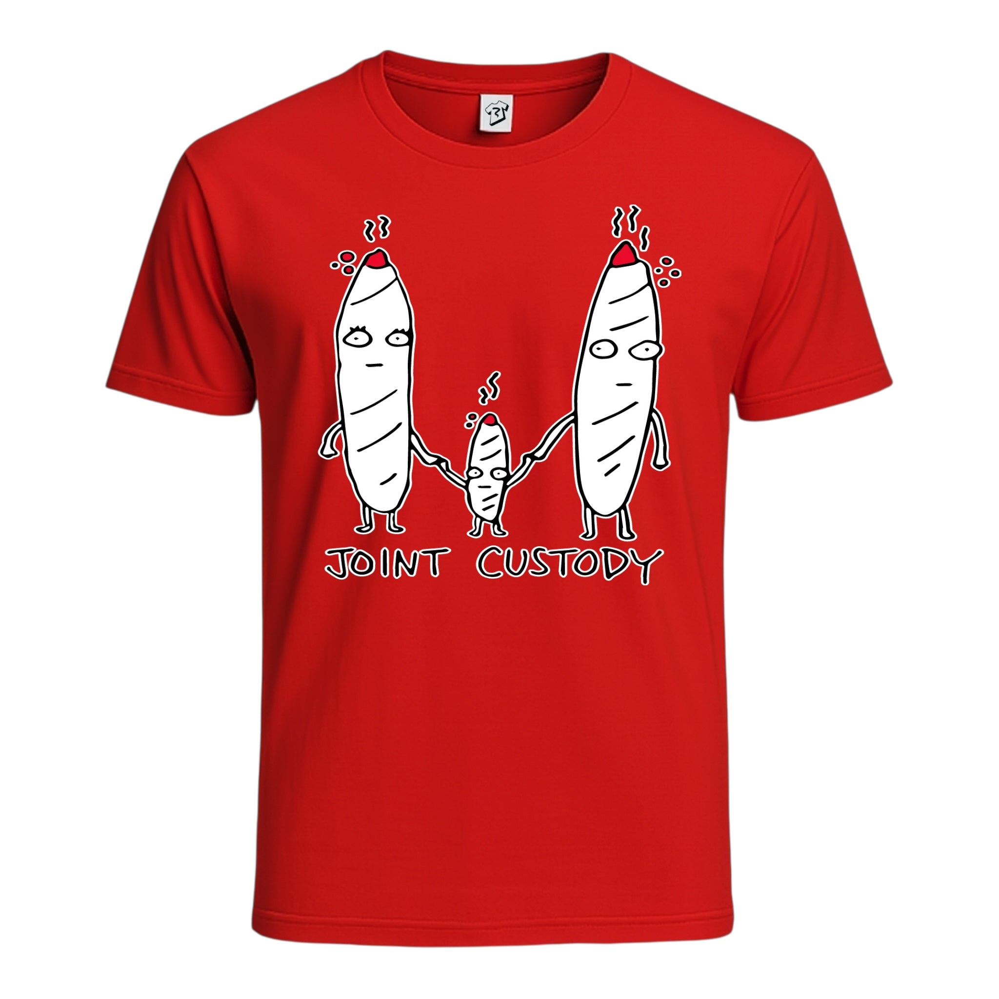 Tees Club graphic tee Joint Custody - Cotton Tee Navy Size 3XL detail