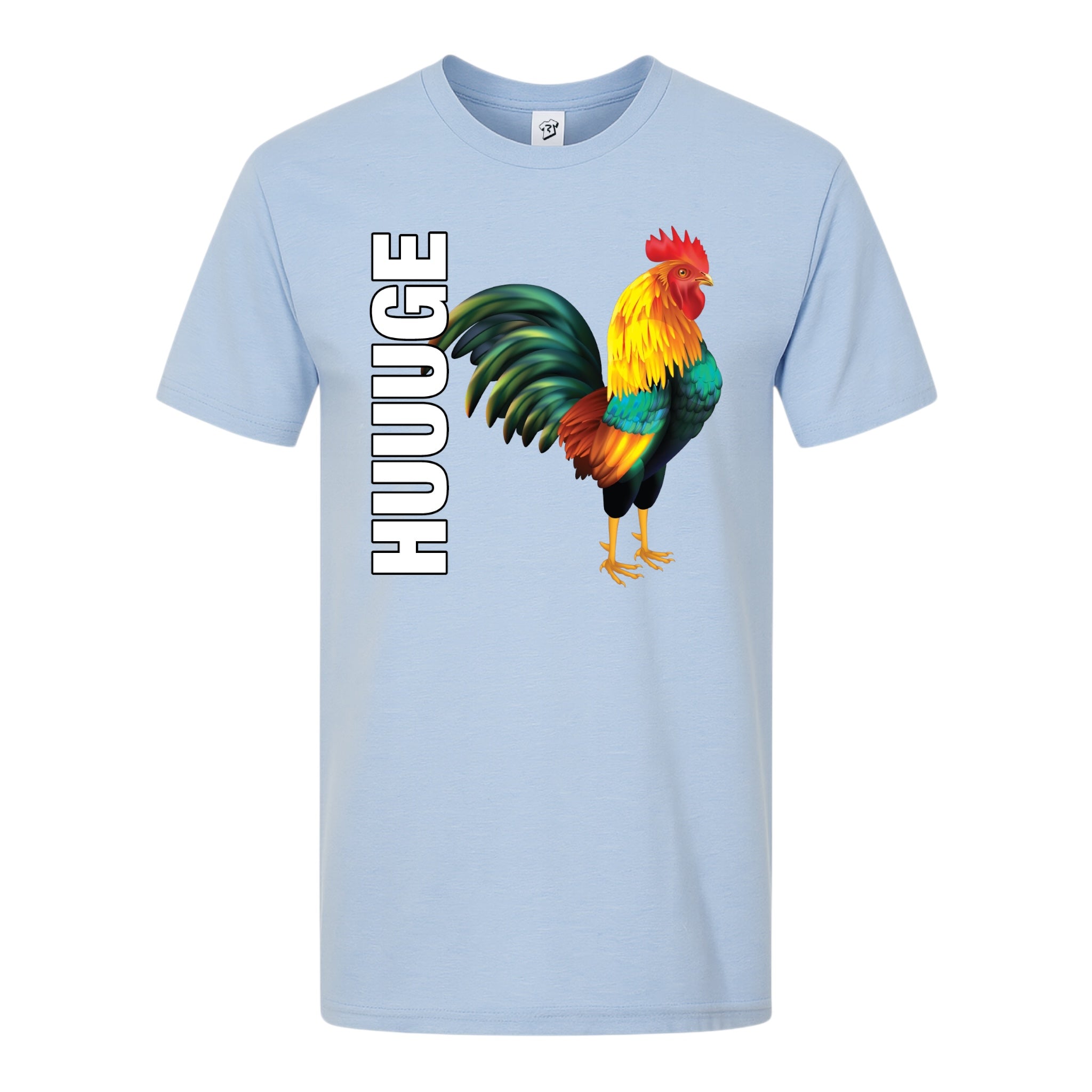 Tees Club graphic tee Huge Cock - Premium Tee Black Size S back view