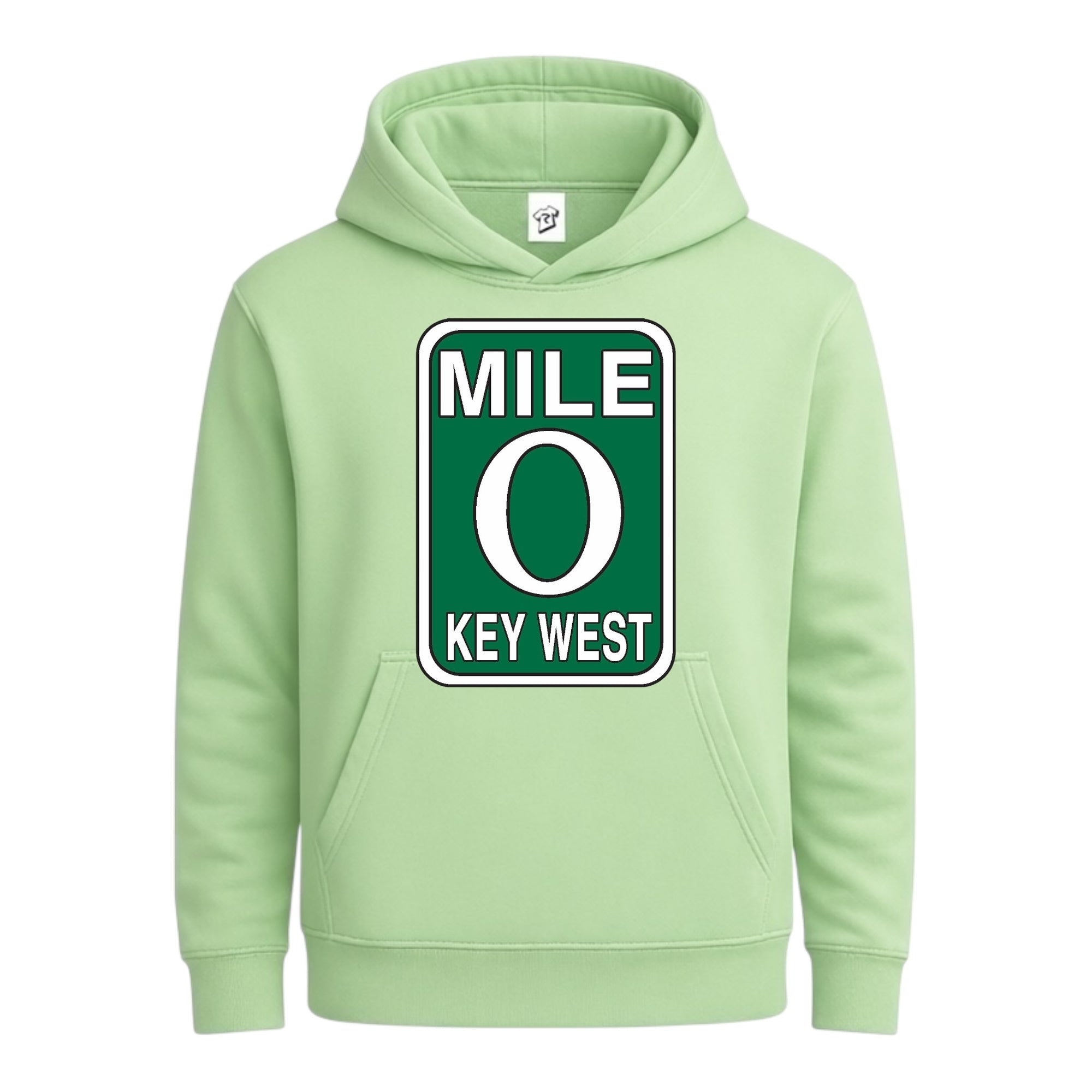 Tees Club streetwear hoodie Mile 0 KW - Hoodie Navy Size S front view