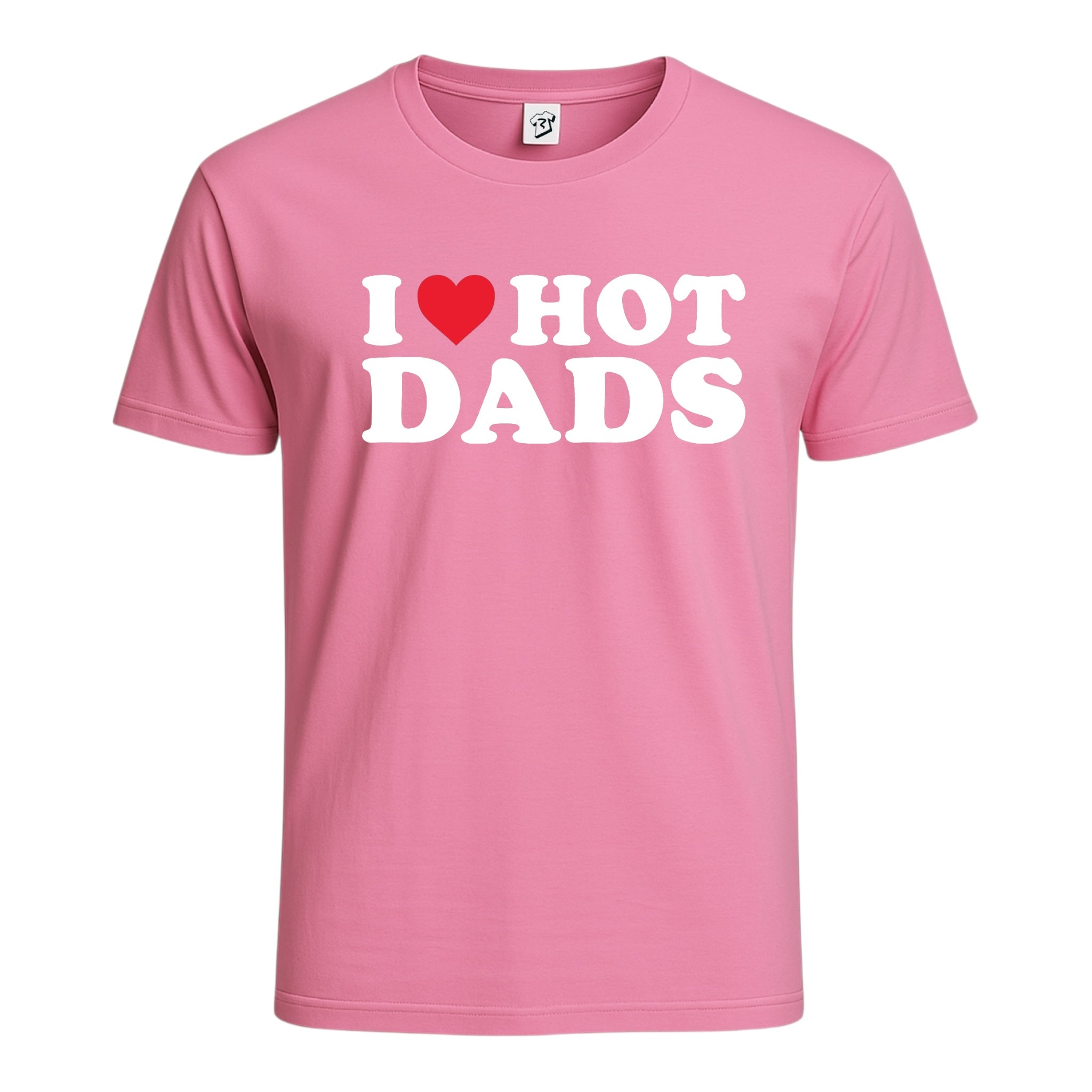 Tees Club graphic tee I Love Hot Dads - Cotton Tee Navy Size XL detail