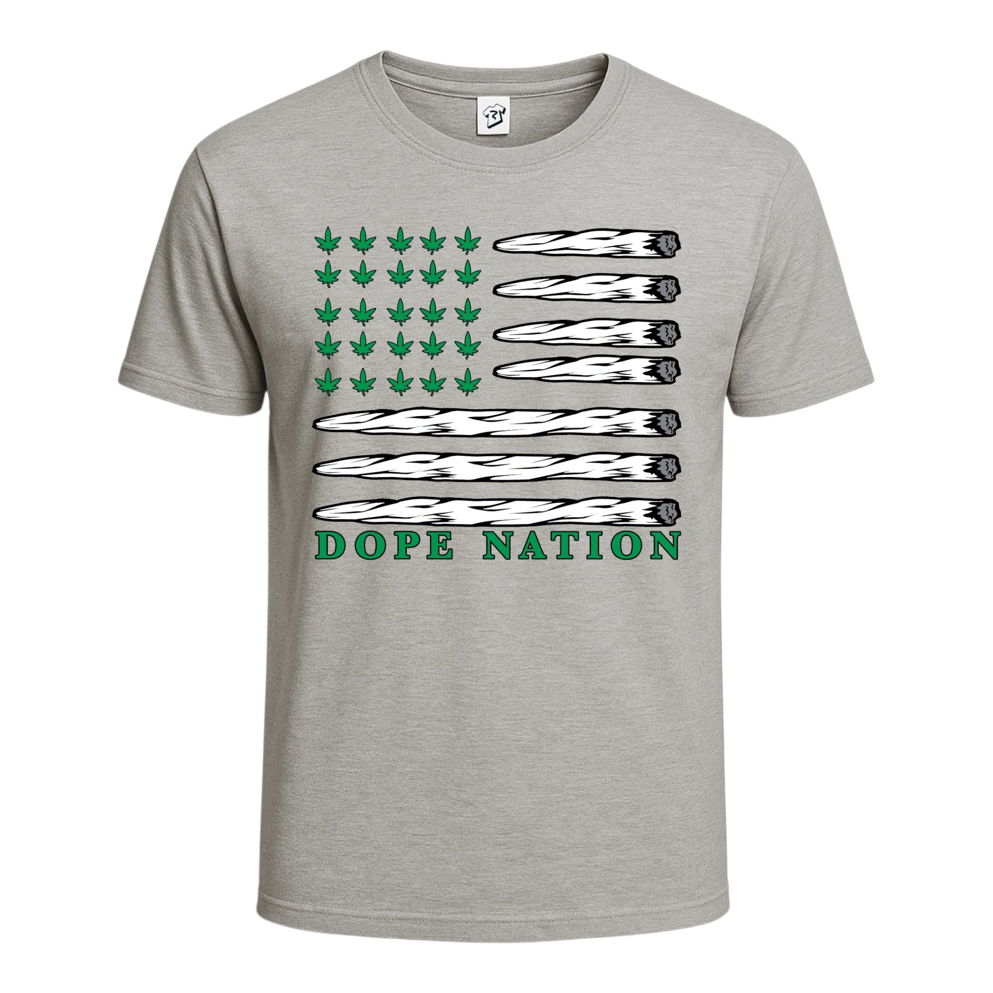 Tees Club graphic tee Dope Nation - Cotton Tee Navy Size S front view