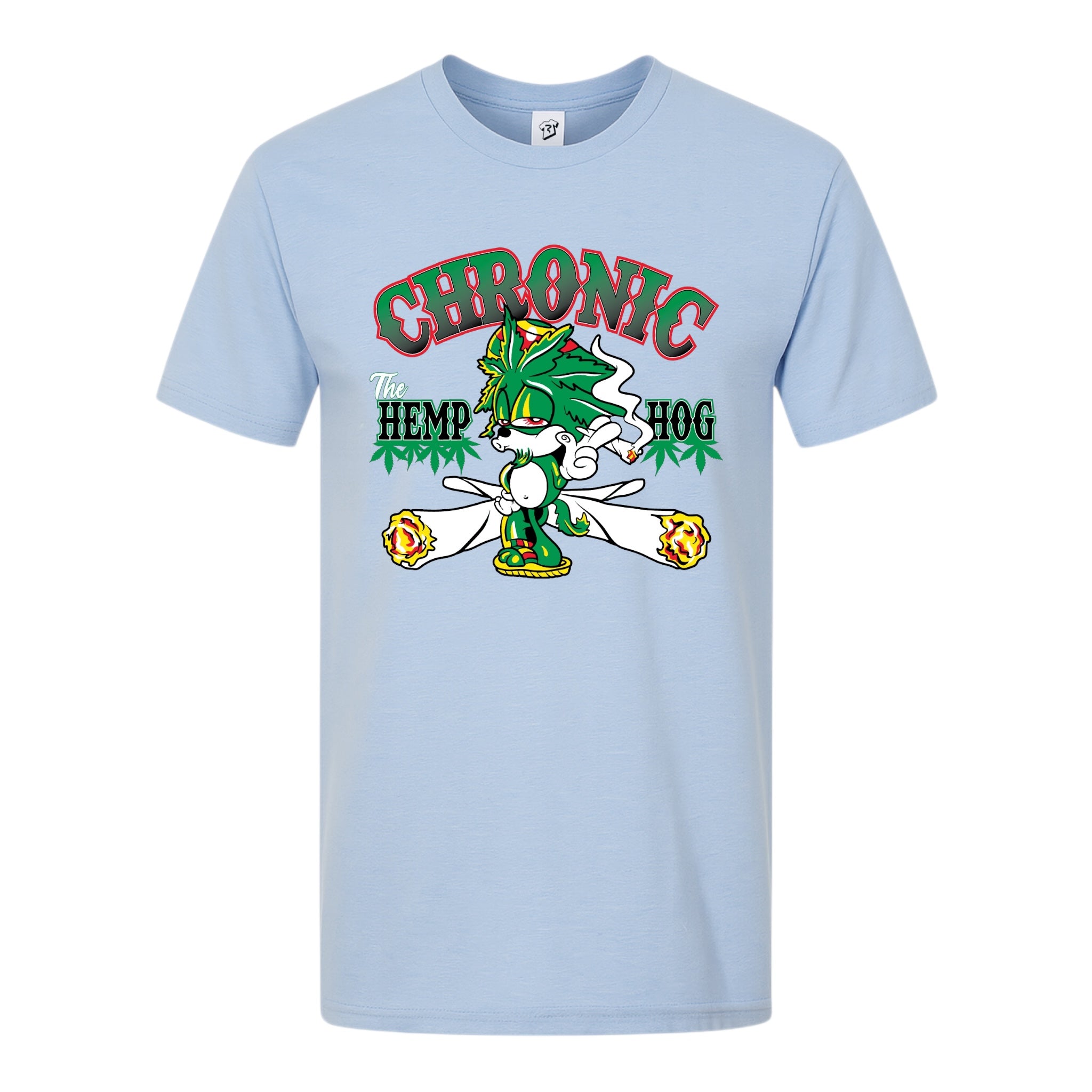 Tees Club graphic tee Chronic Hemp Dog - Premium Tee Black Size M detail