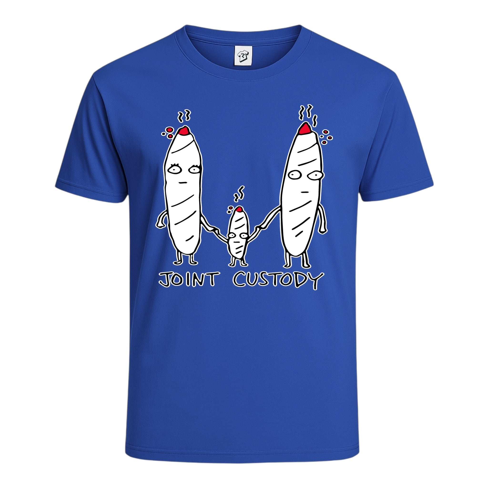 Tees Club graphic tee Joint Custody - Cotton Tee Navy Size XL detail