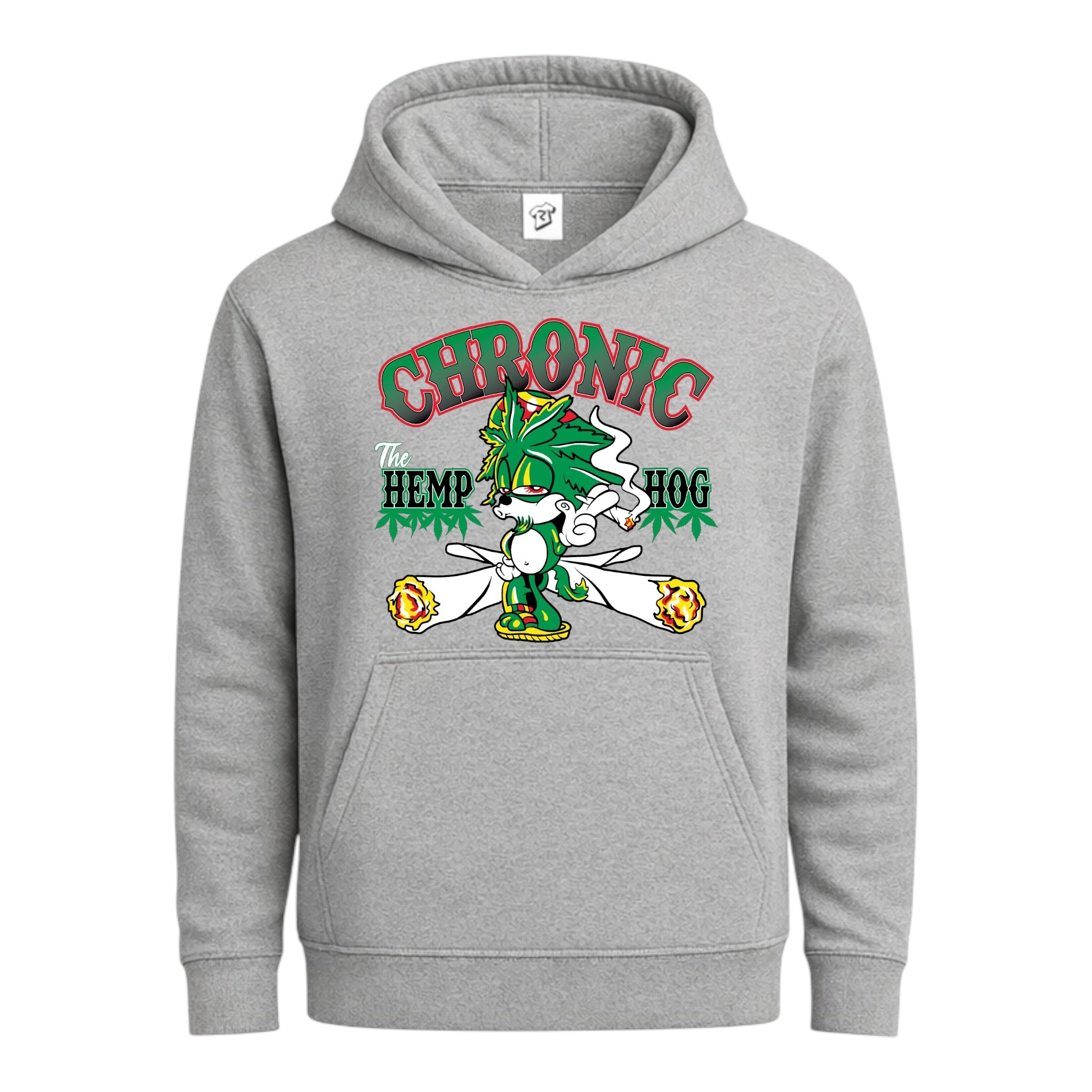 Tees Club streetwear hoodie Chronic Hemp Dog - Hoodie Navy Size M detail