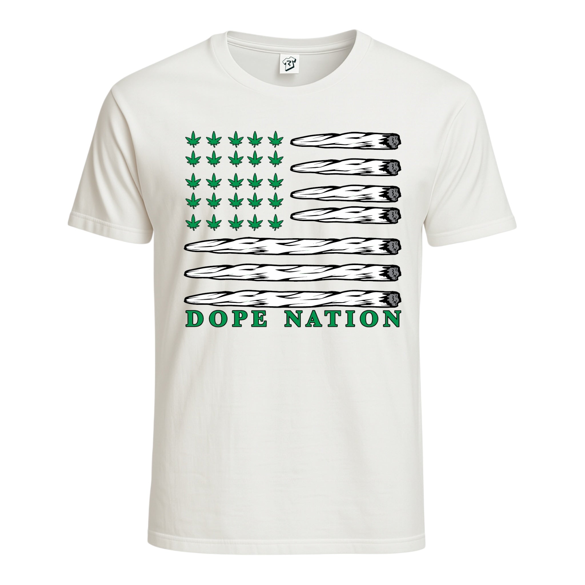 Tees Club graphic tee Dope Nation - Cotton Tee Navy Size 3XL detail