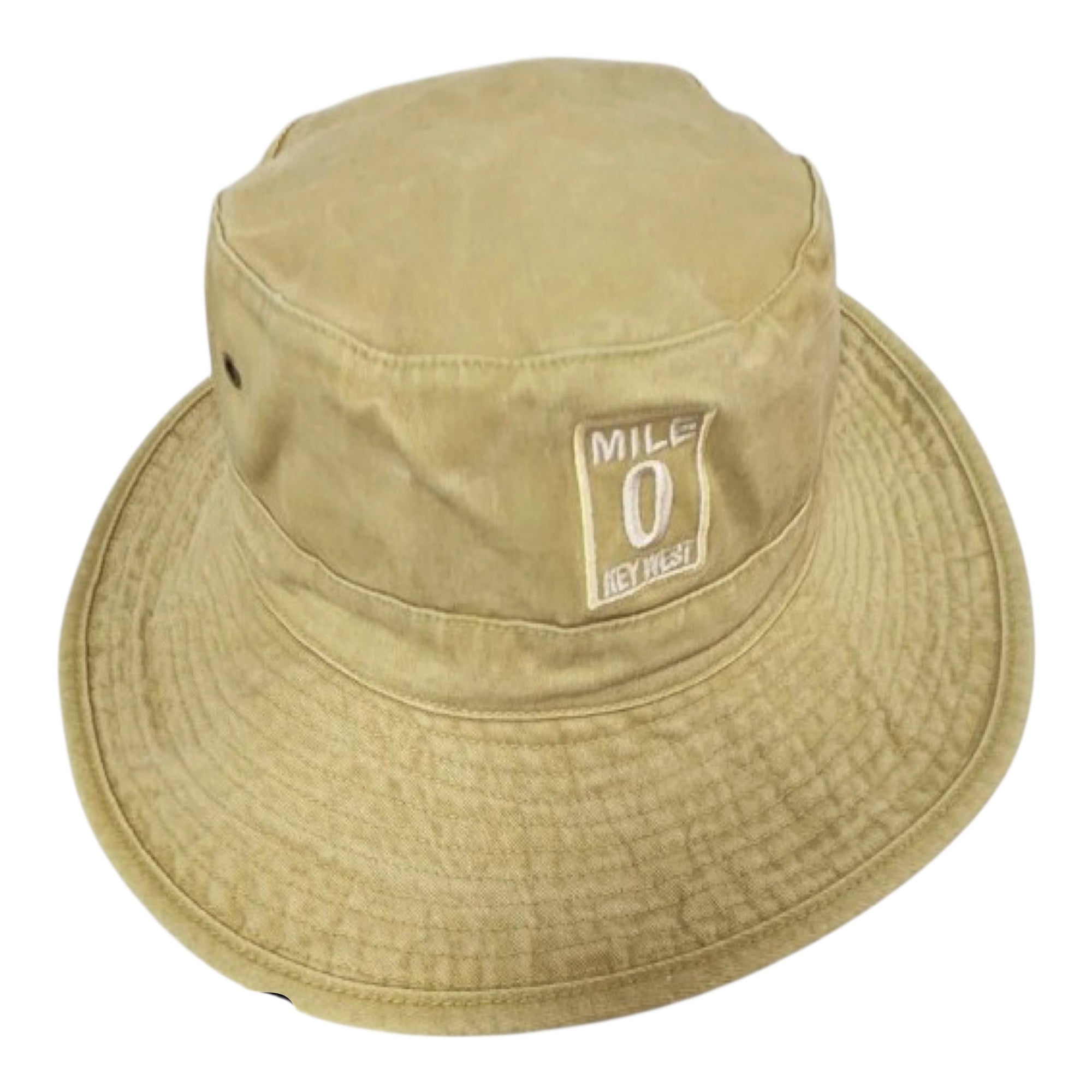 Tees Club bucket hat Mile 0 Khaki - Bucket Hat KW front view