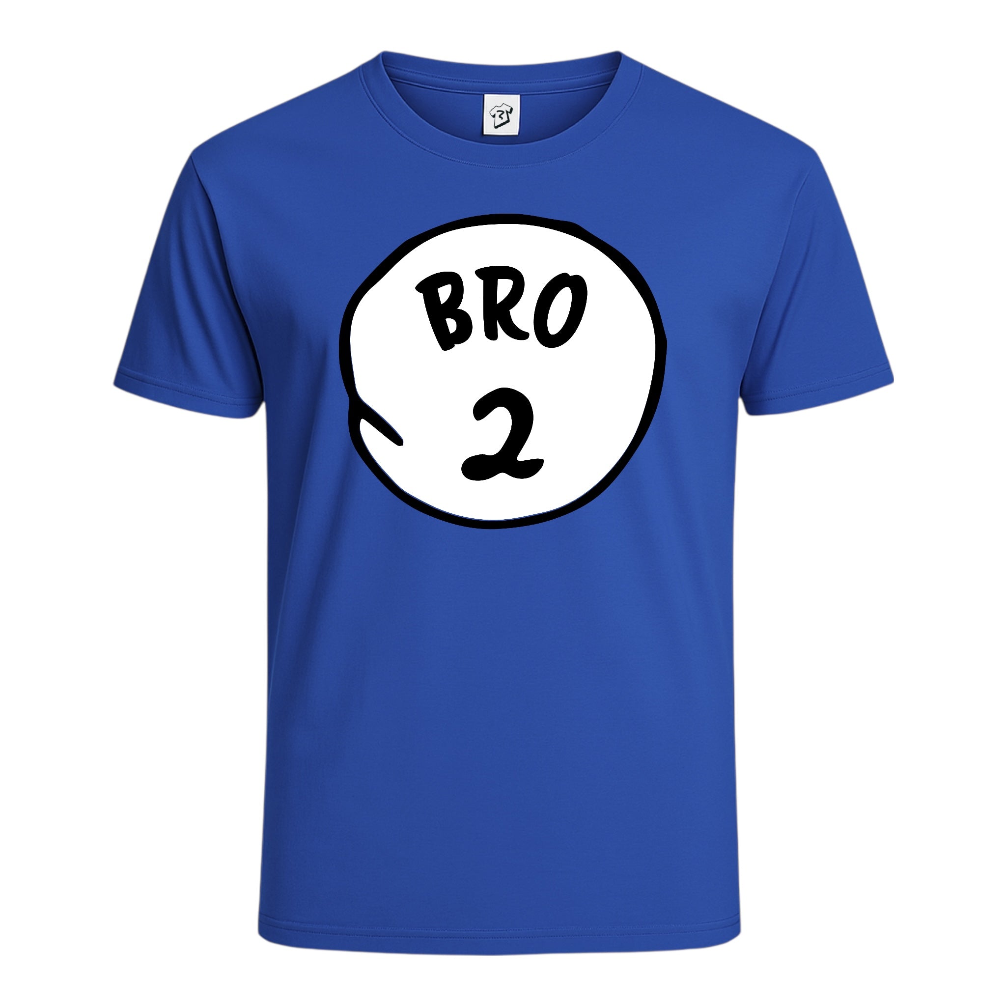 Tees Club graphic tee Bro 2 - Cotton Tee Navy Size S back view