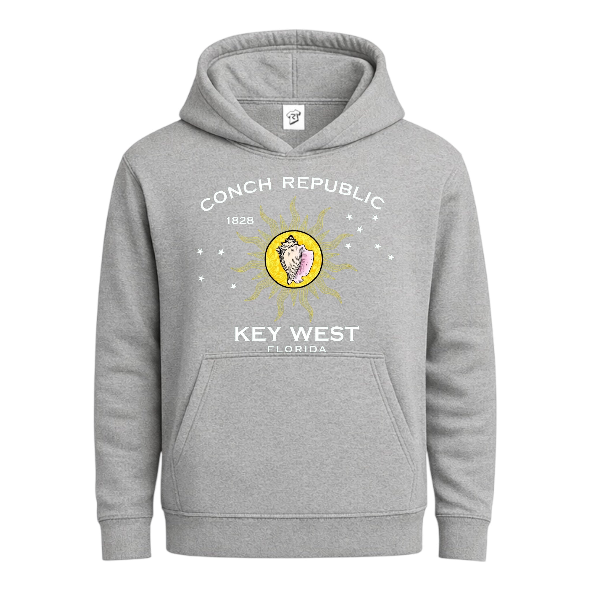 Tees Club streetwear hoodie Conch Republic KW - Hoodie Navy Size M detail