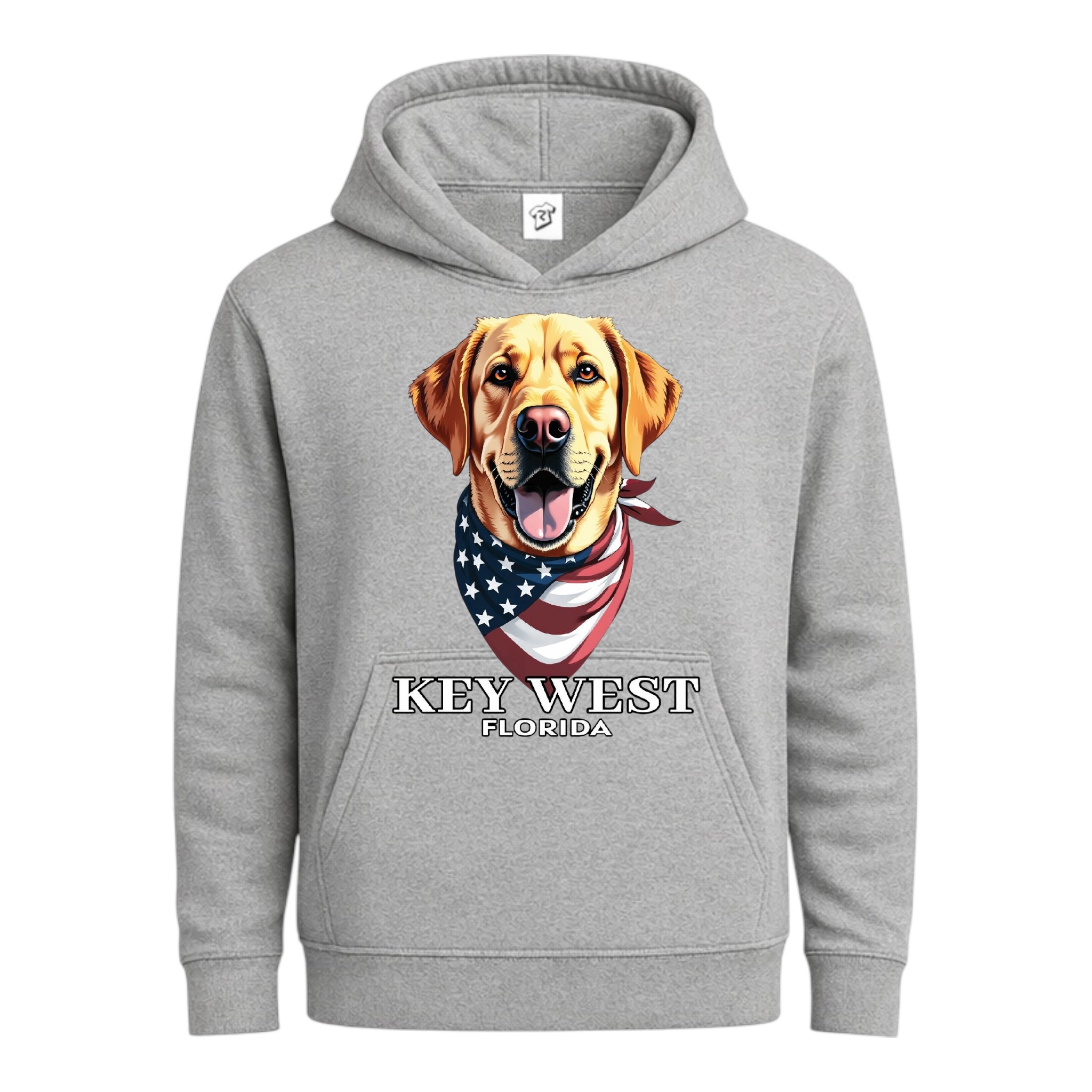Tees Club streetwear hoodie Golden Retriever KW - Hoodie Navy Size M detail