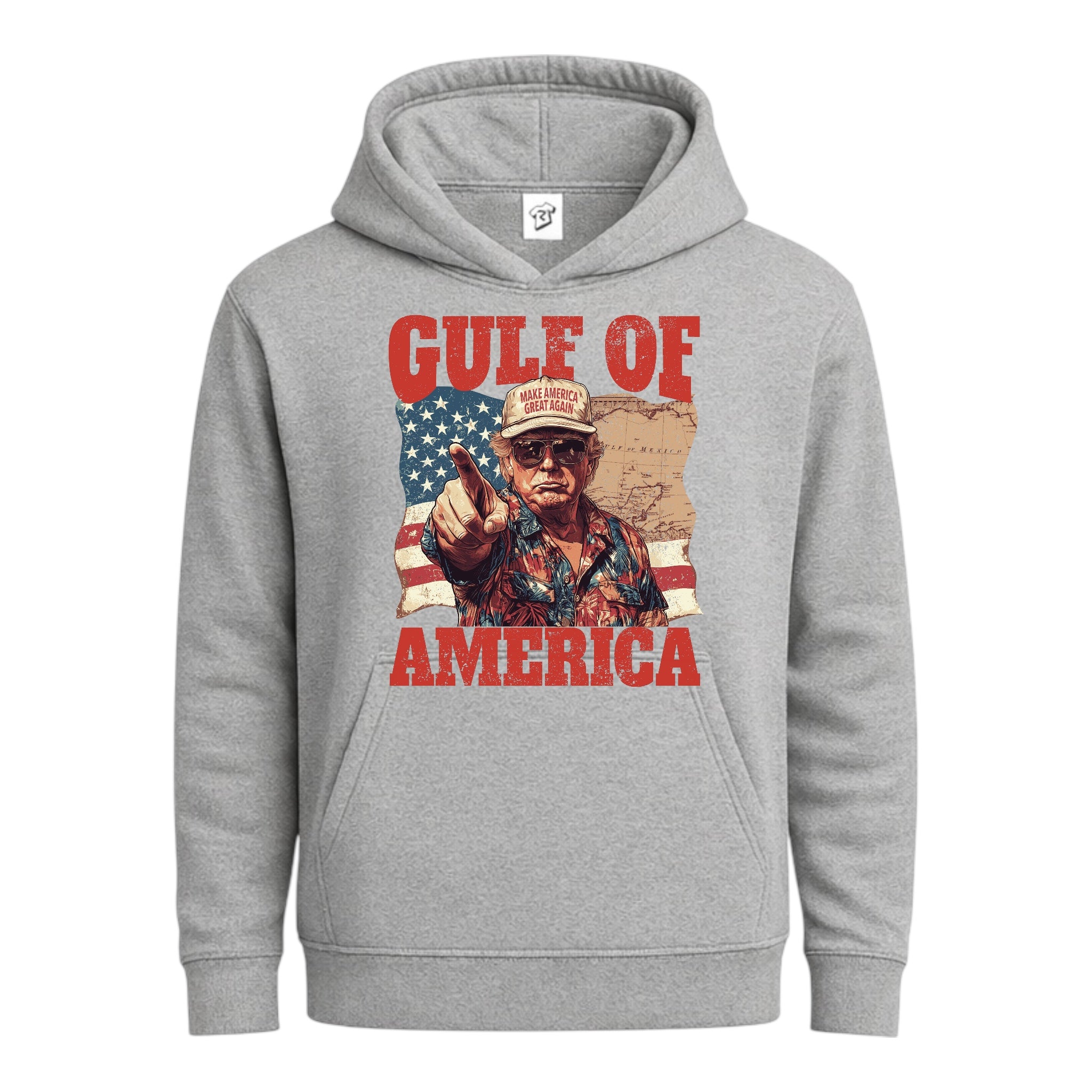 Tees Club streetwear hoodie Gulf of America Jimmy Buffett - Hoodie Navy Size M detail