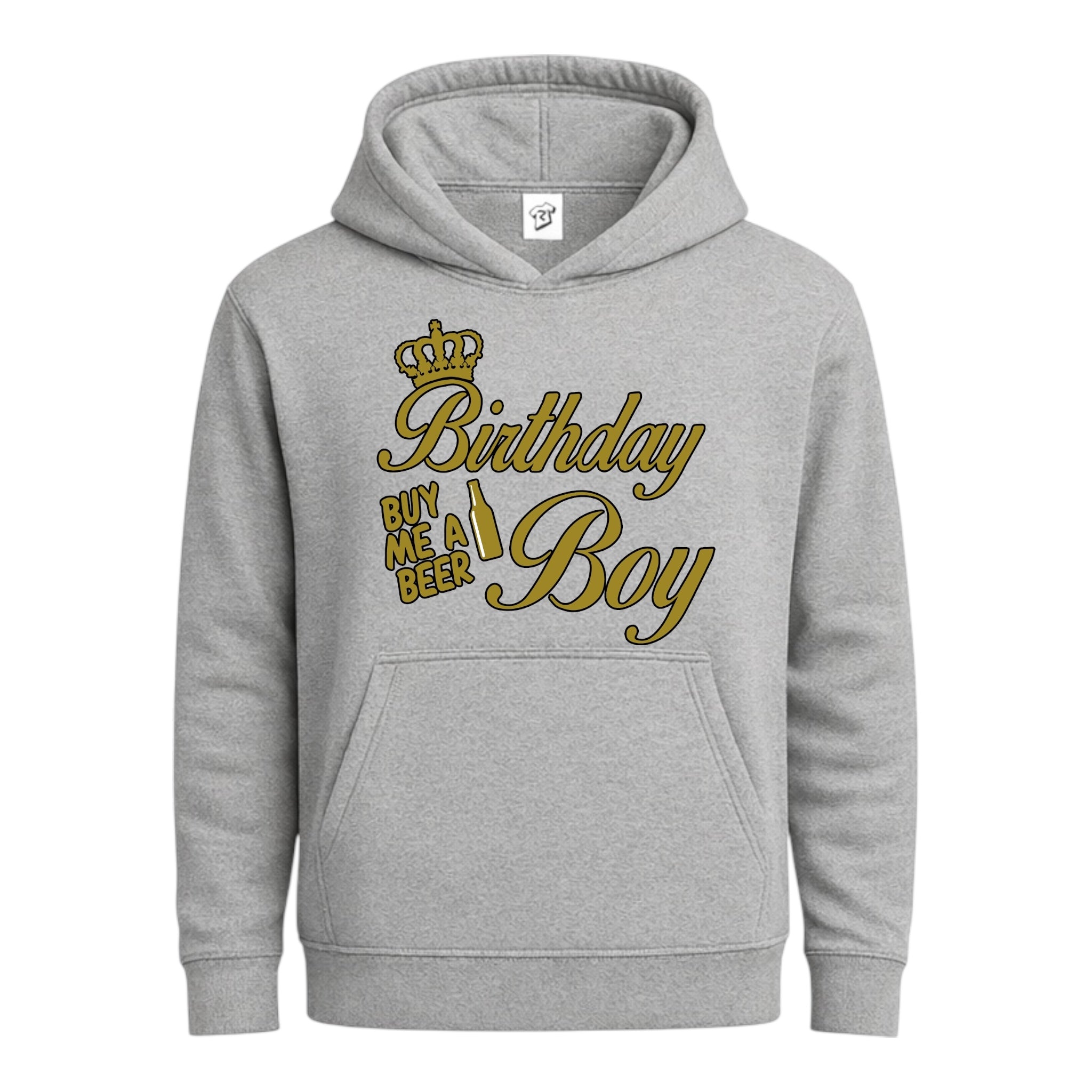 Tees Club streetwear hoodie Birthday Boy (Buy Me a Beer) - Hoodie Navy Size M detail