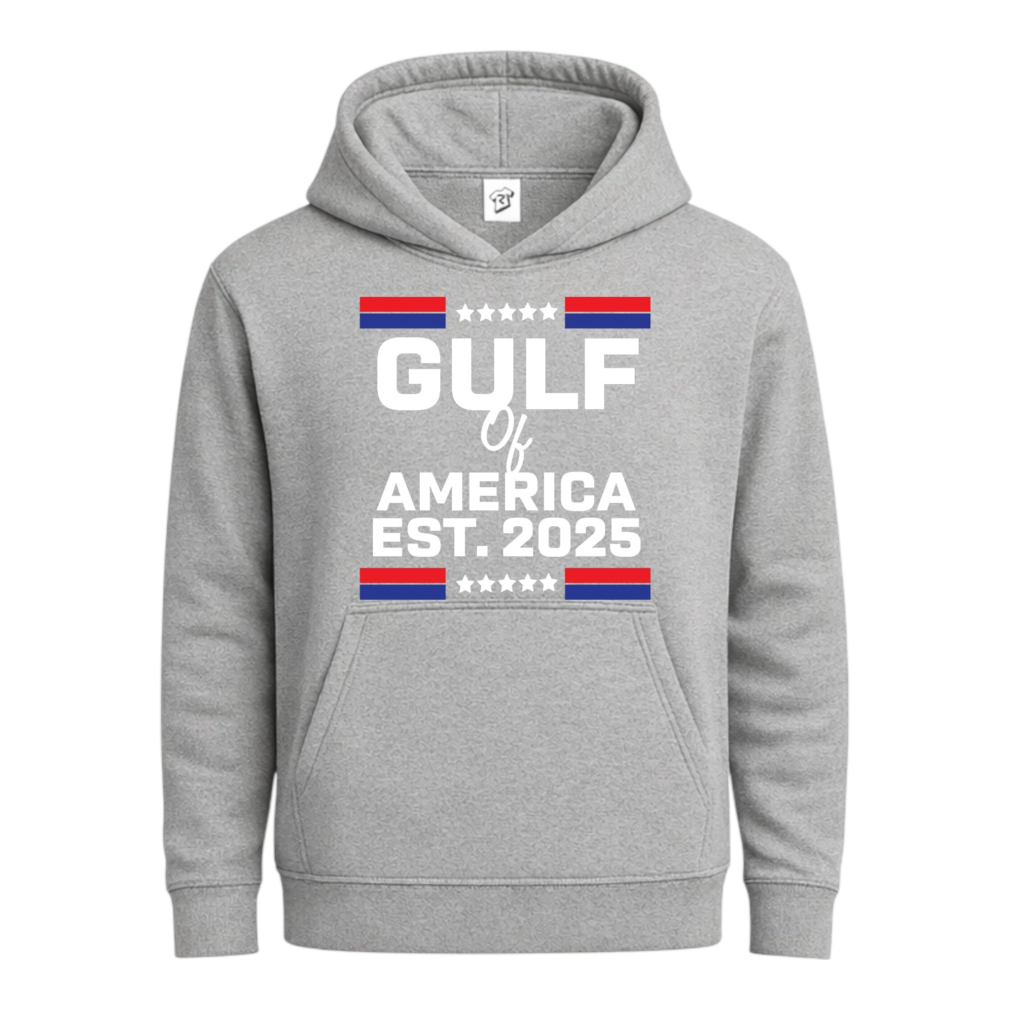 Tees Club streetwear hoodie Gulf of America EST 2025 - Hoodie Navy Size M detail