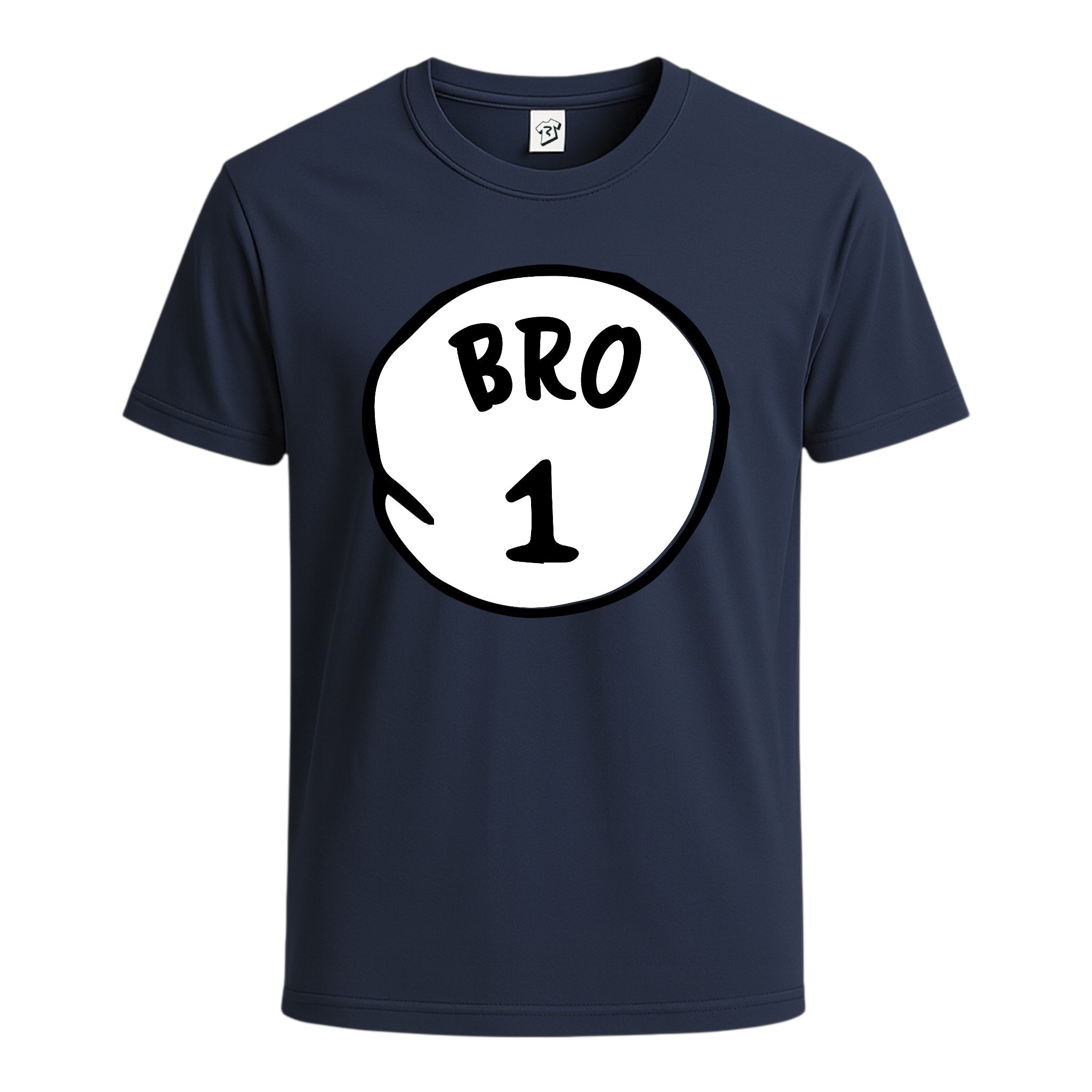 Tees Club graphic tee Bro 1 - Cotton Tee Navy Size L detail