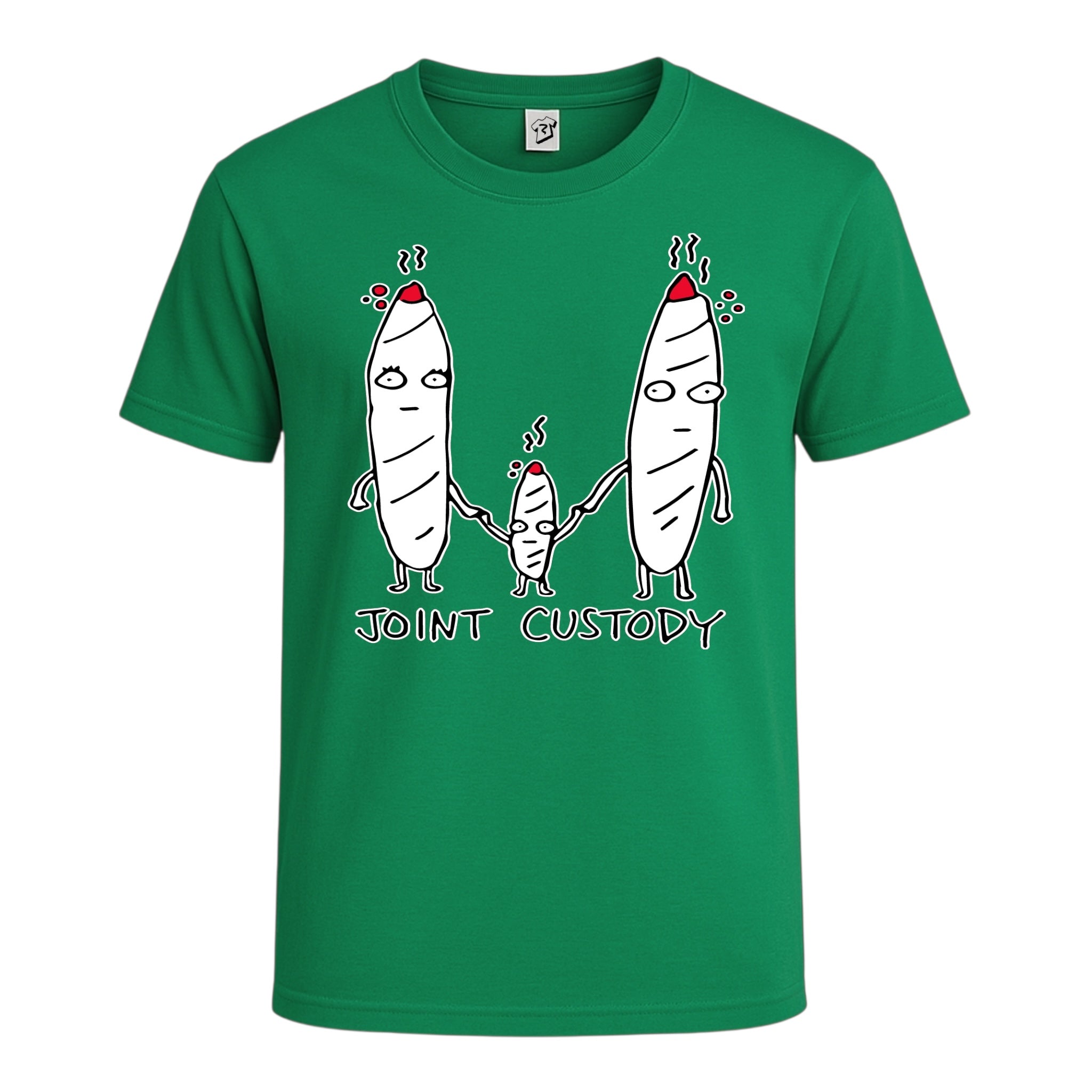 Tees Club graphic tee Joint Custody - Cotton Tee Navy Size M detail