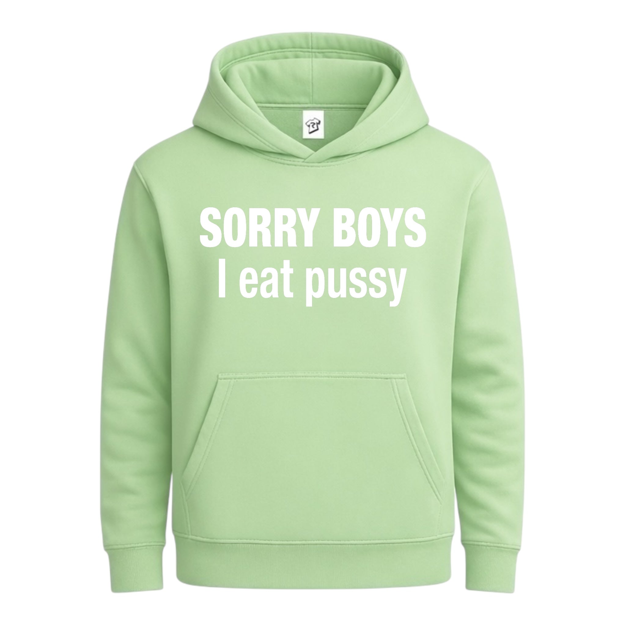 Tees Club streetwear hoodie Sorry Boys I Eat Pussy - Hoodie Navy Size L detail