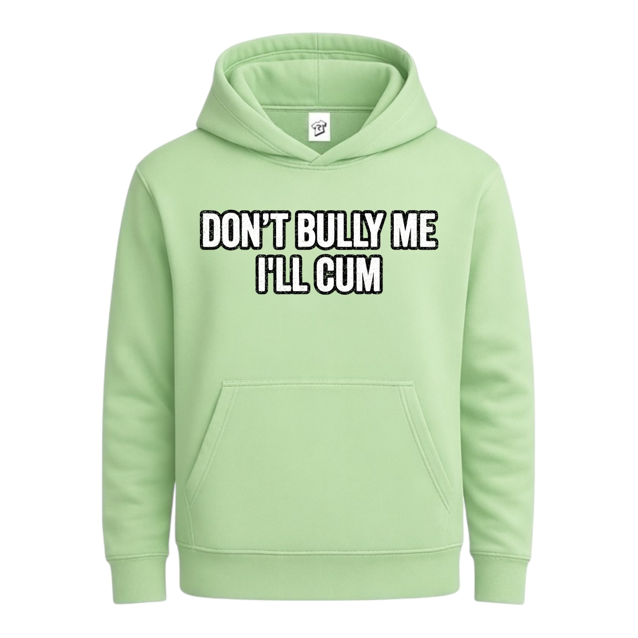 Tees Club streetwear hoodie Don't Bully Me I'll Cum - Hoodie Navy Size L detail