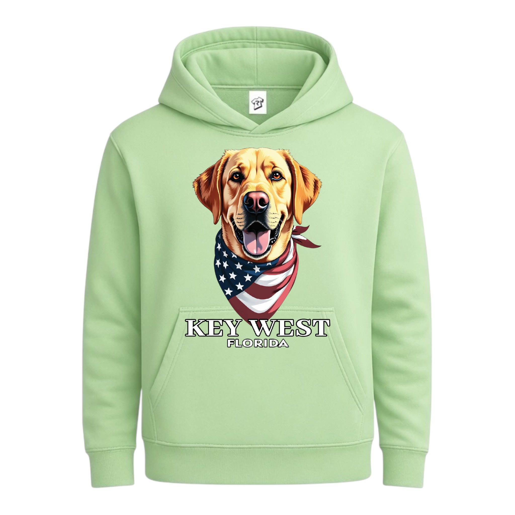 Tees Club streetwear hoodie Golden Retriever KW - Hoodie Navy Size L detail