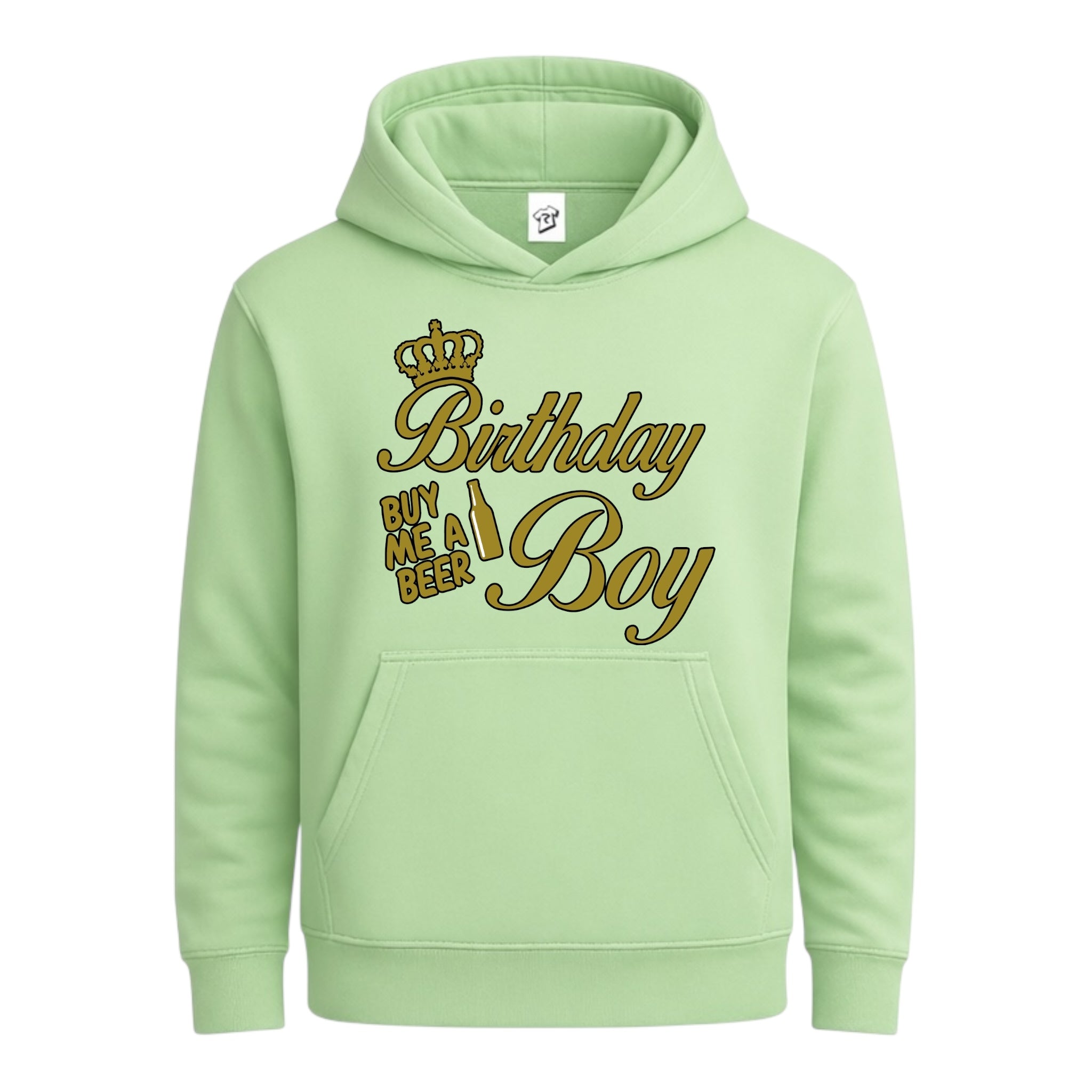 Tees Club streetwear hoodie Birthday Boy (Buy Me a Beer) - Hoodie Navy Size L detail