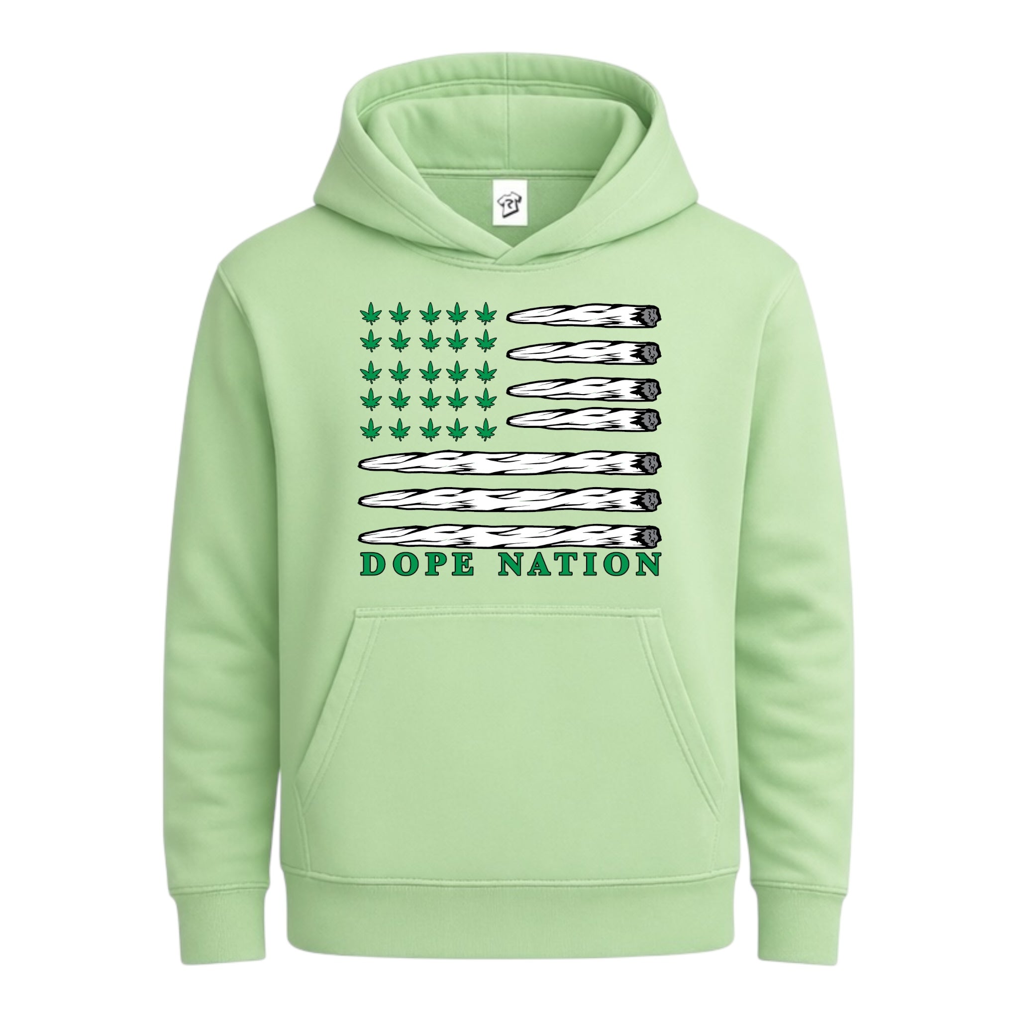 Tees Club streetwear hoodie Dope Nation - Hoodie Navy Size S front view