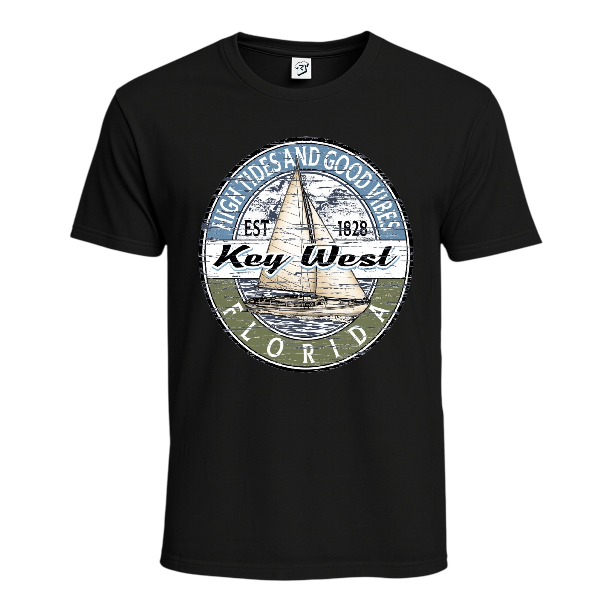 Sail Boat KW Cotton Tee