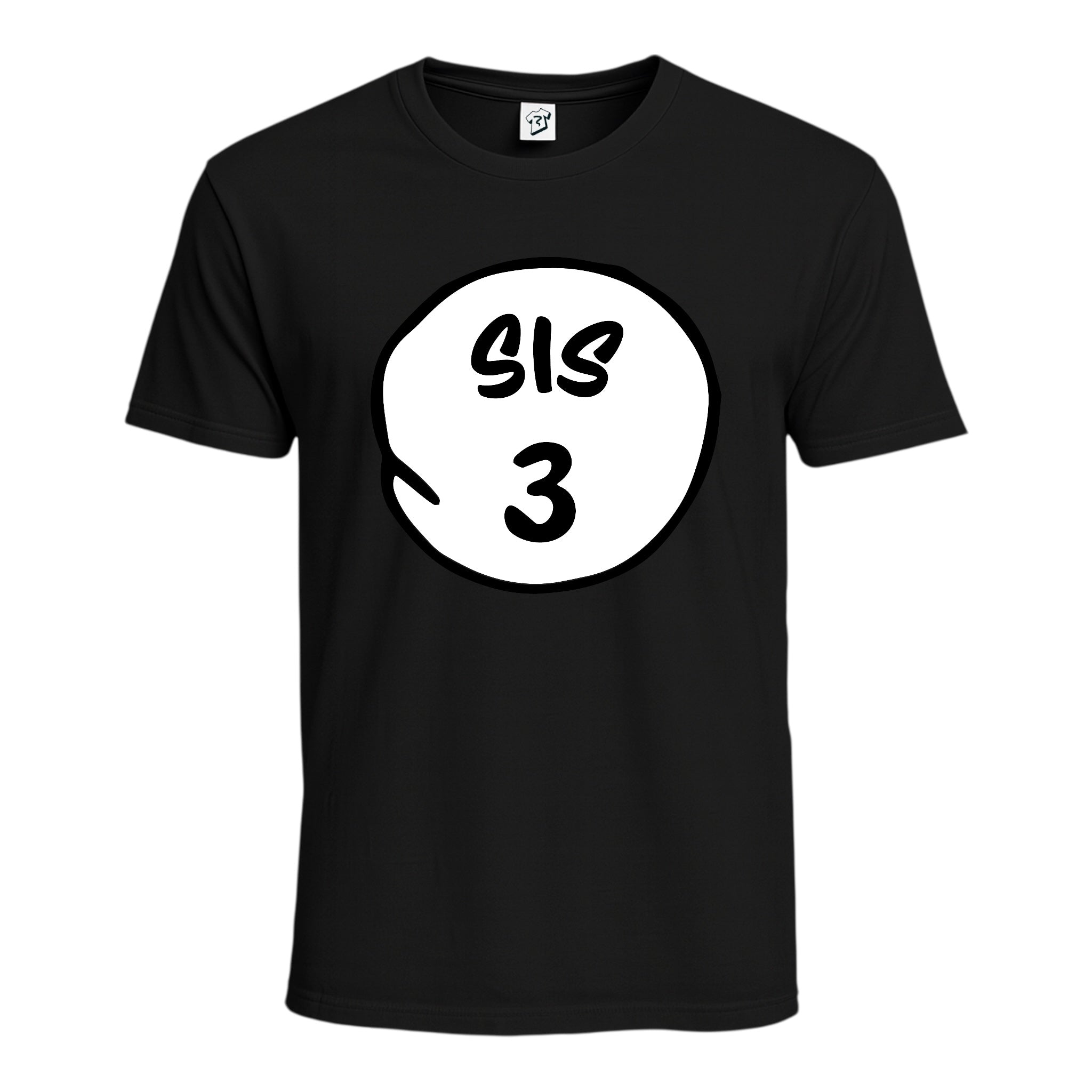 Tees Club graphic tee Sis 3 - Cotton Tee Navy Size M detail