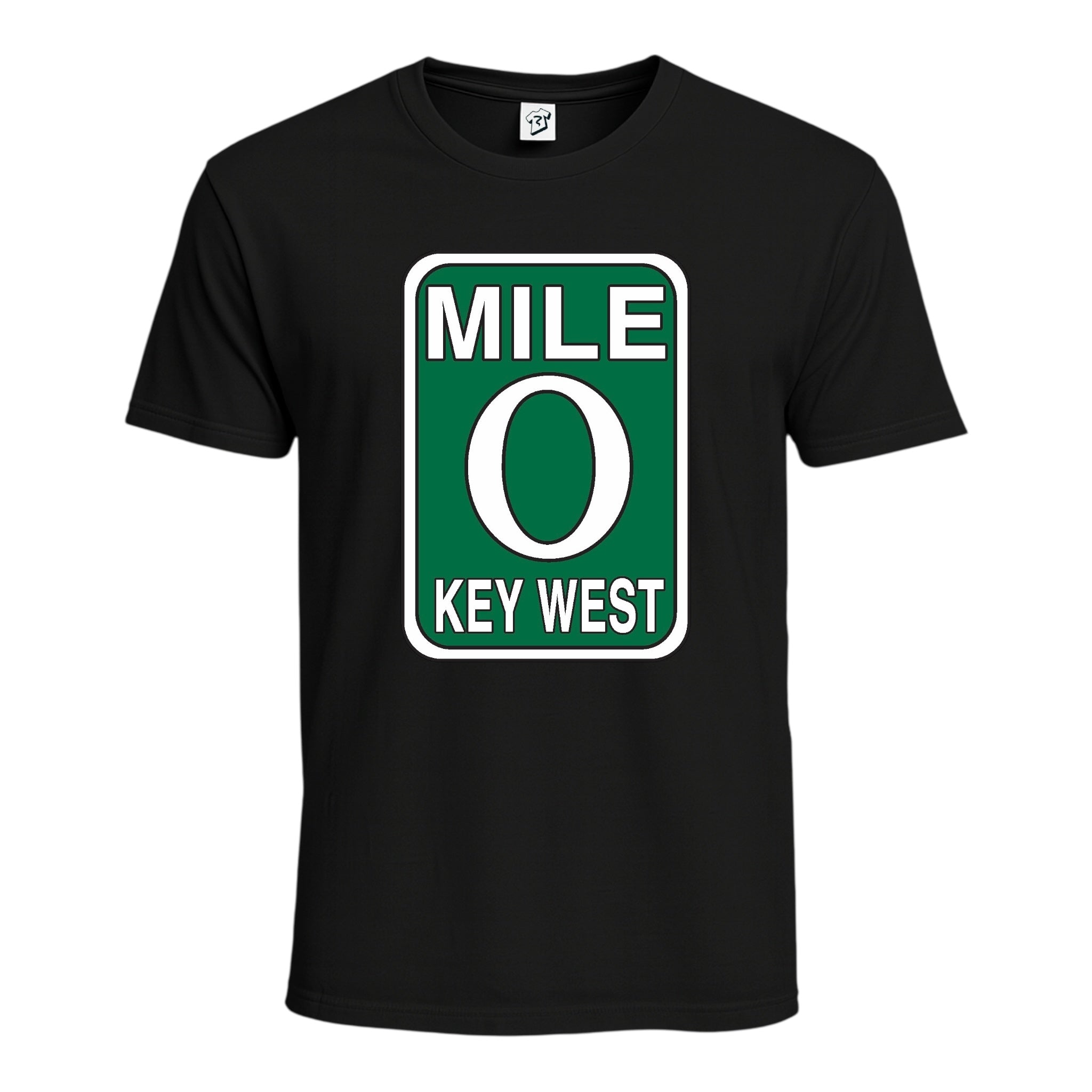 Tees Club graphic tee Mile 0 KW - Cotton Tee Navy Size L detail