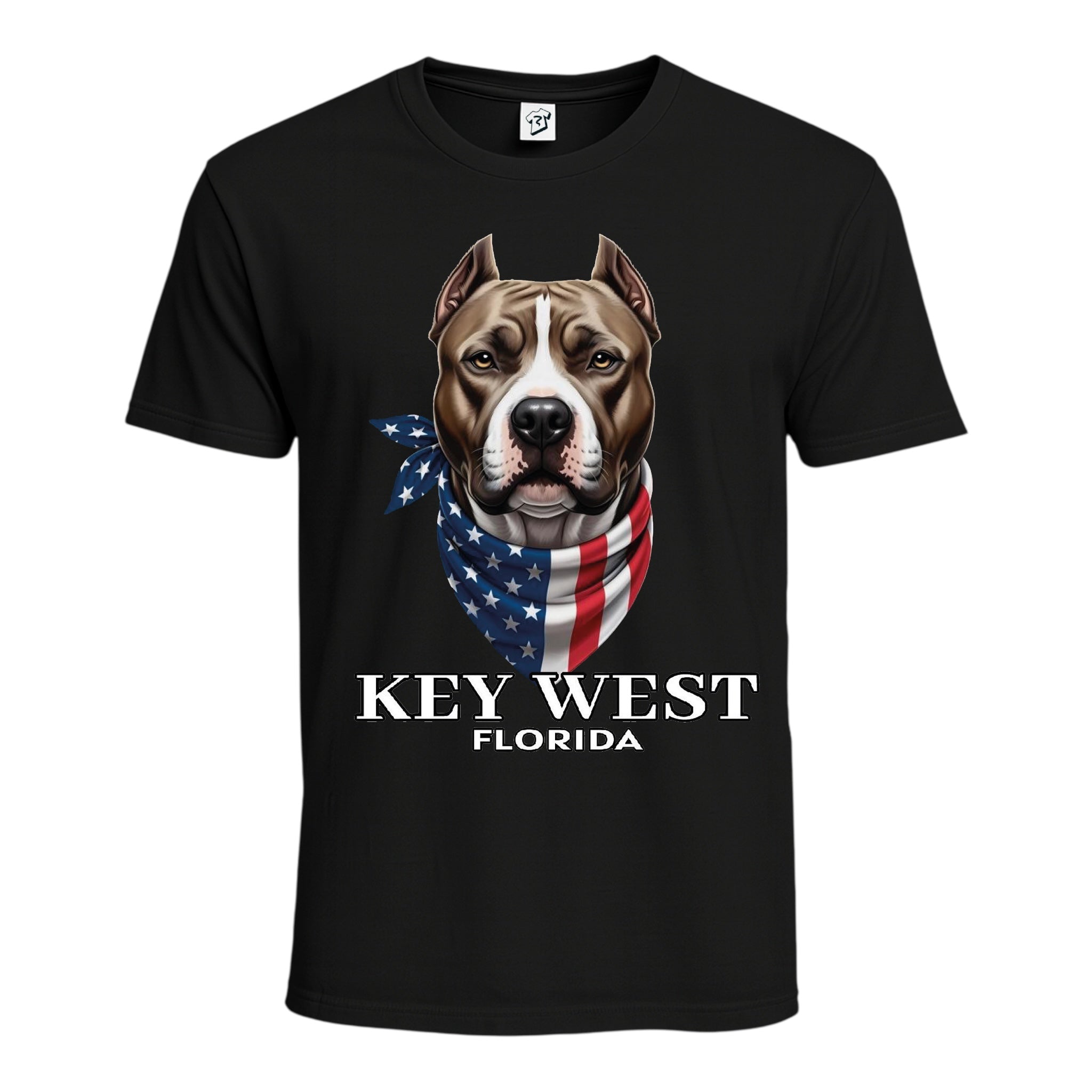 Tees Club graphic tee Pitbull KW - Cotton Tee Navy Size M detail