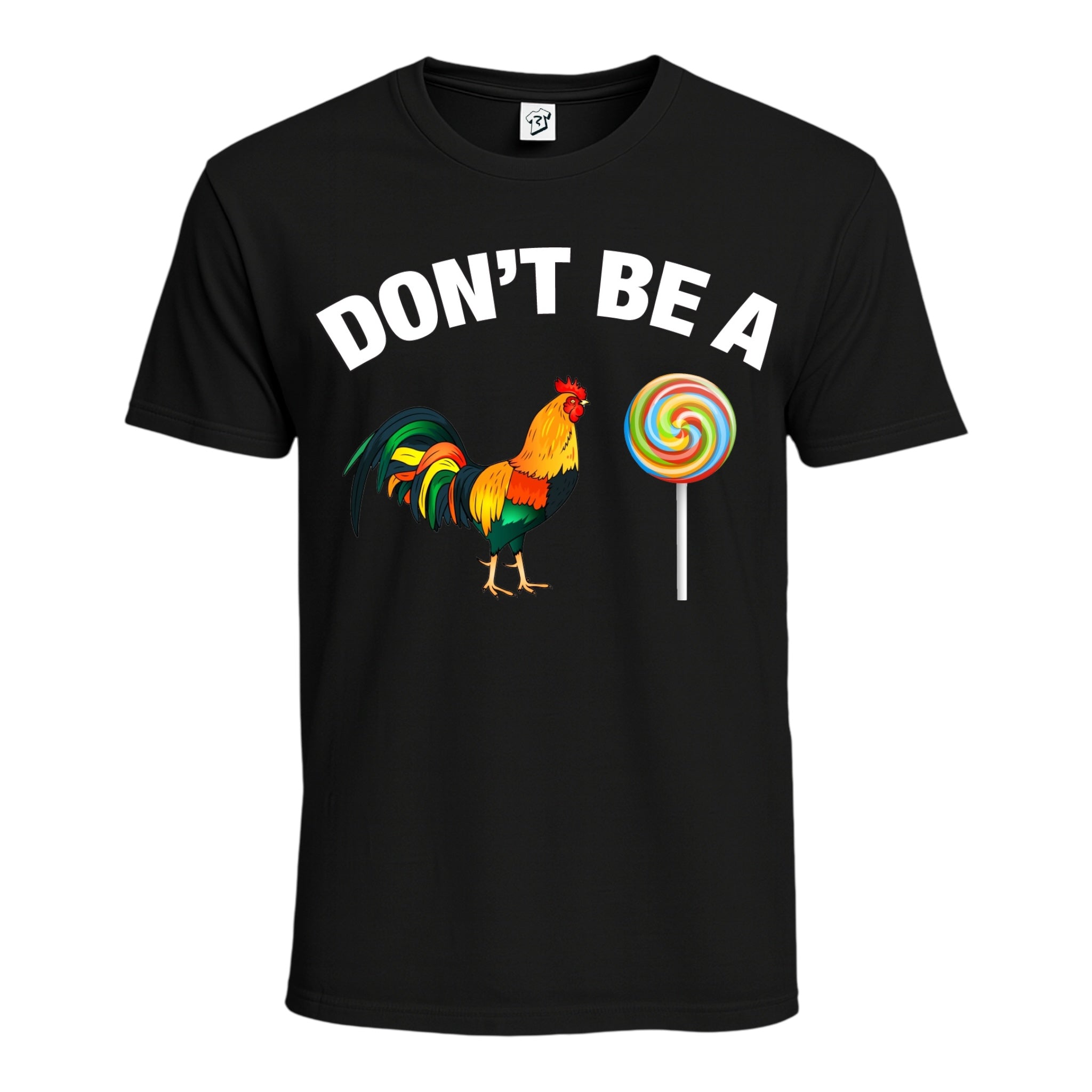 Tees Club graphic tee Don't Be a Cock Sucker - Cotton Tee Navy Size M detail