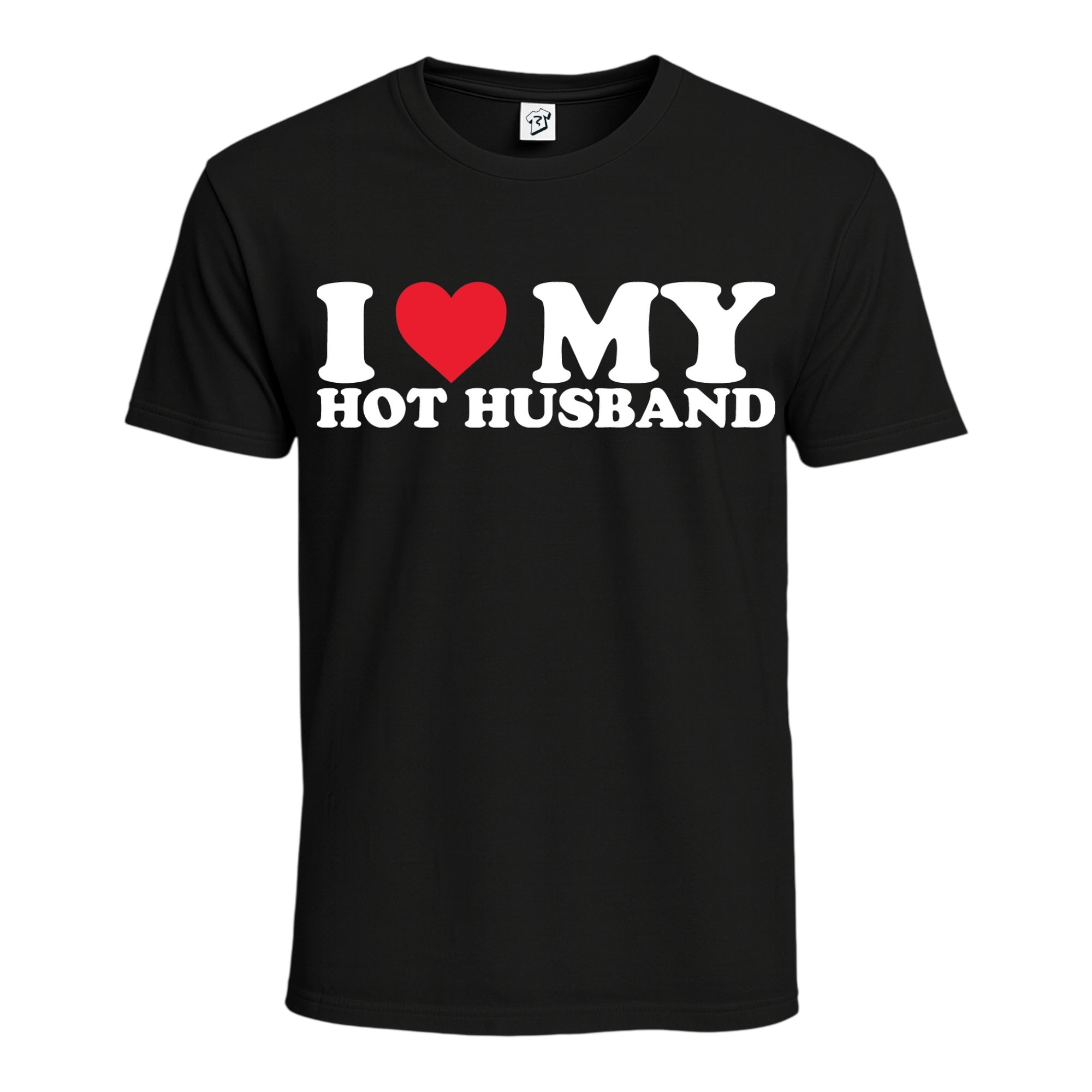 I ❤ My Hot Husband Cotton Tee