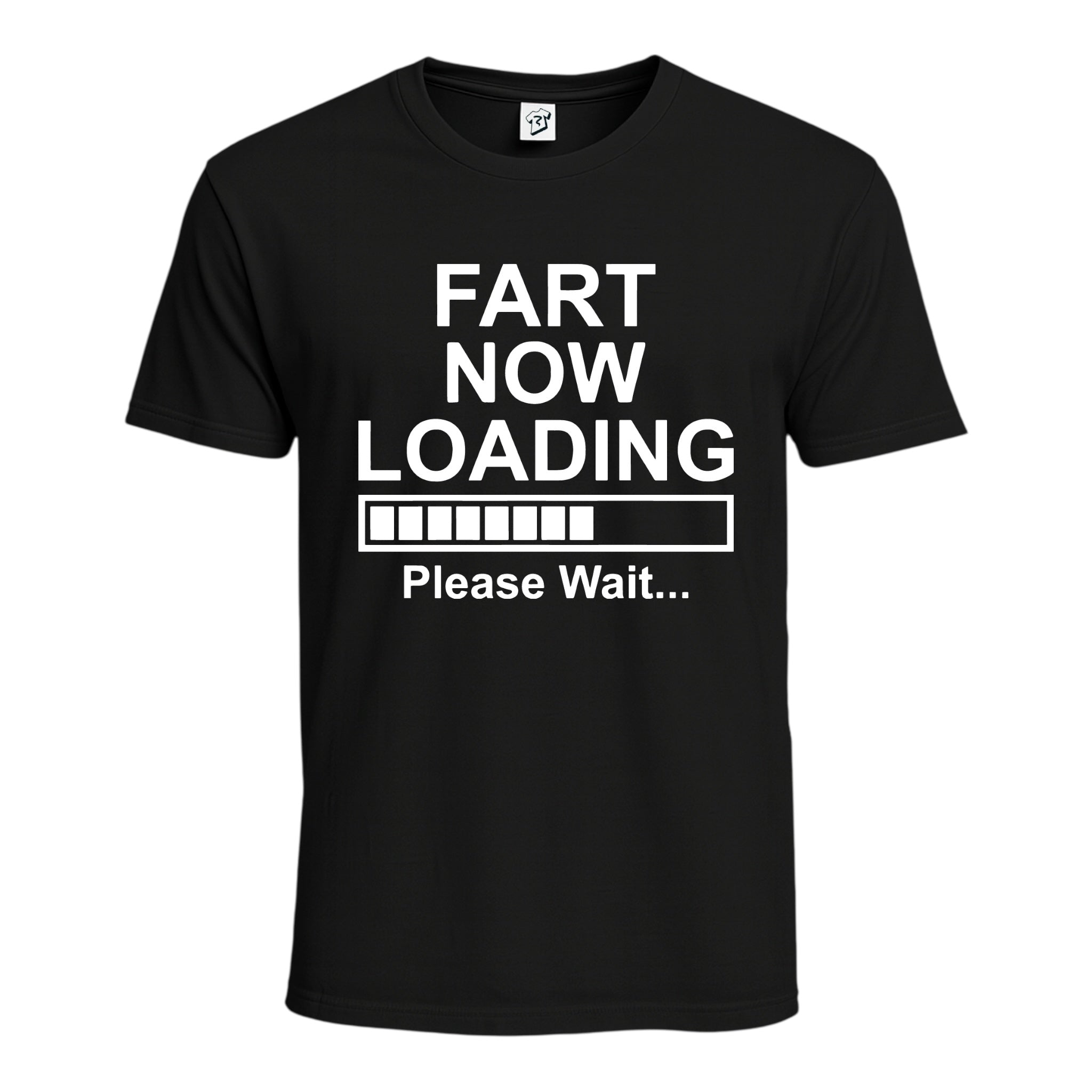 Tees Club graphic tee Fart Loading - Cotton Tee Navy Size M detail