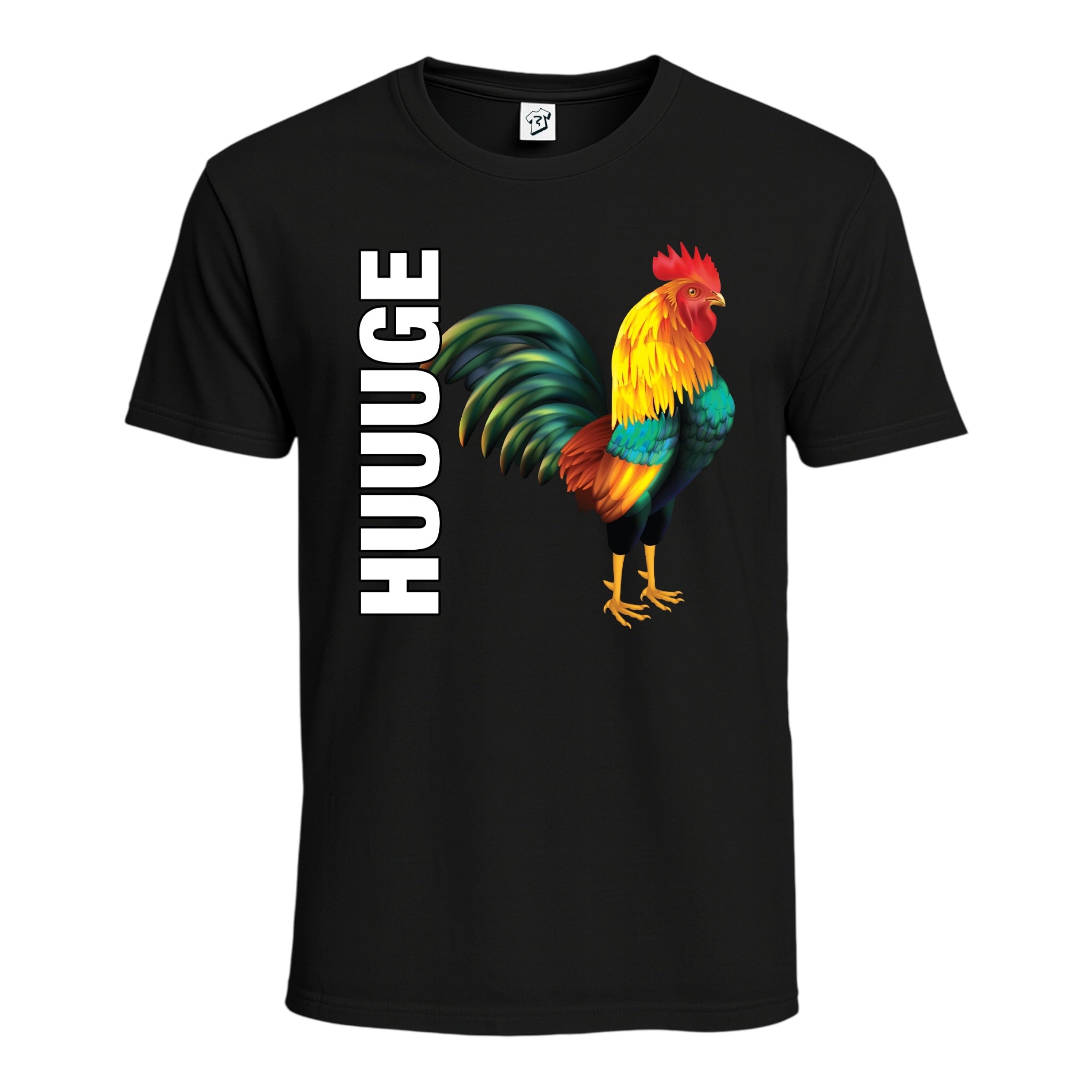 Tees Club graphic tee Huge Cock - Cotton Tee Navy Size M detail