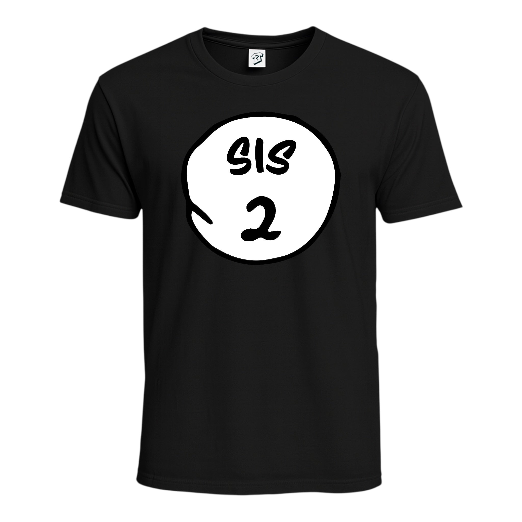 Tees Club graphic tee Sis 2 - Cotton Tee Navy Size M detail