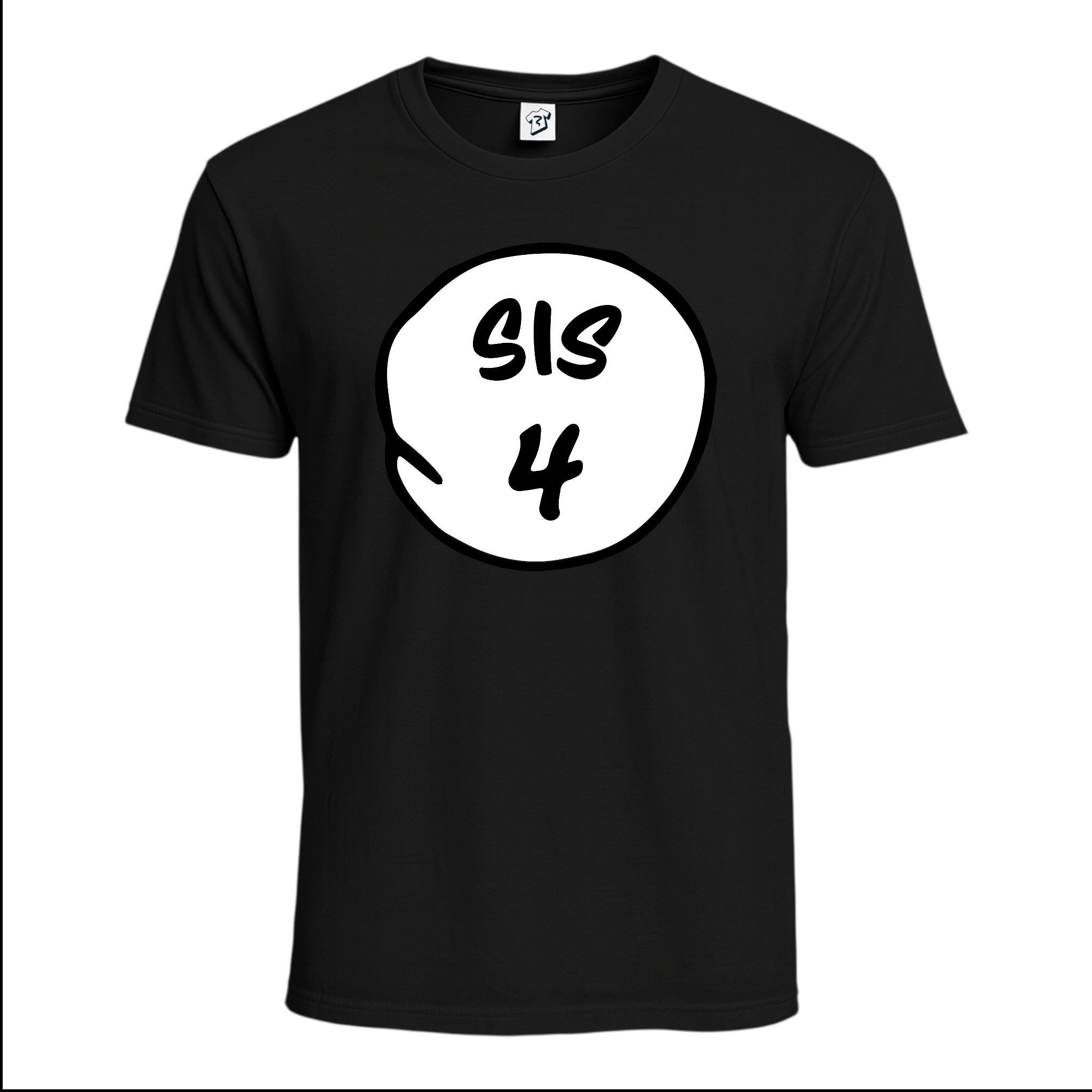 Tees Club graphic tee Sis 4 - Cotton Tee Navy Size M detail