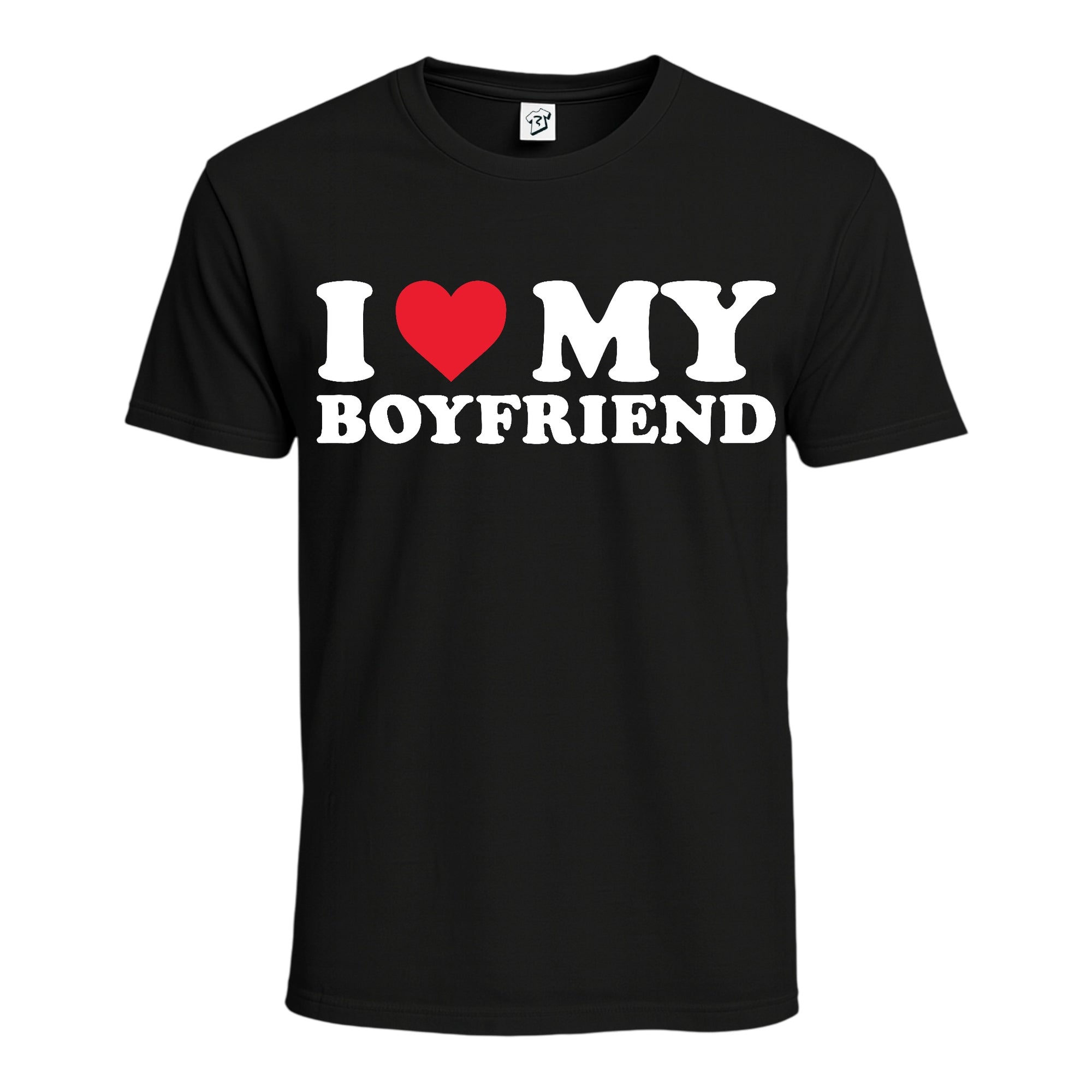 I ❤ My Boyfriend Cotton Tee