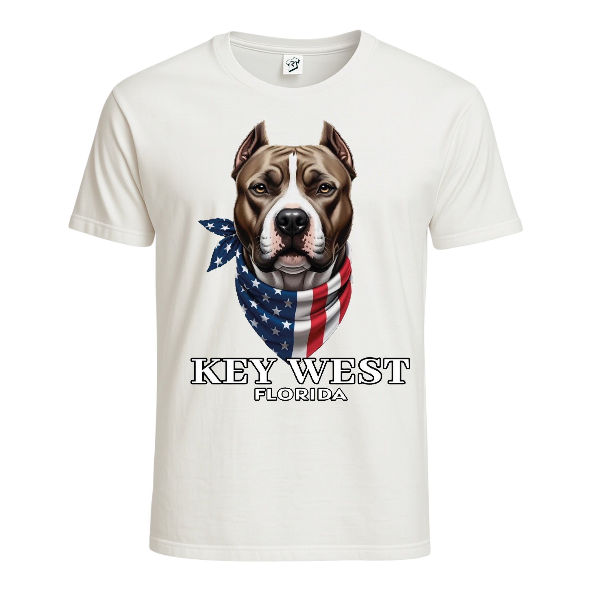 Tees Club graphic tee Pitbull KW - Cotton Tee Navy Size 2XL detail