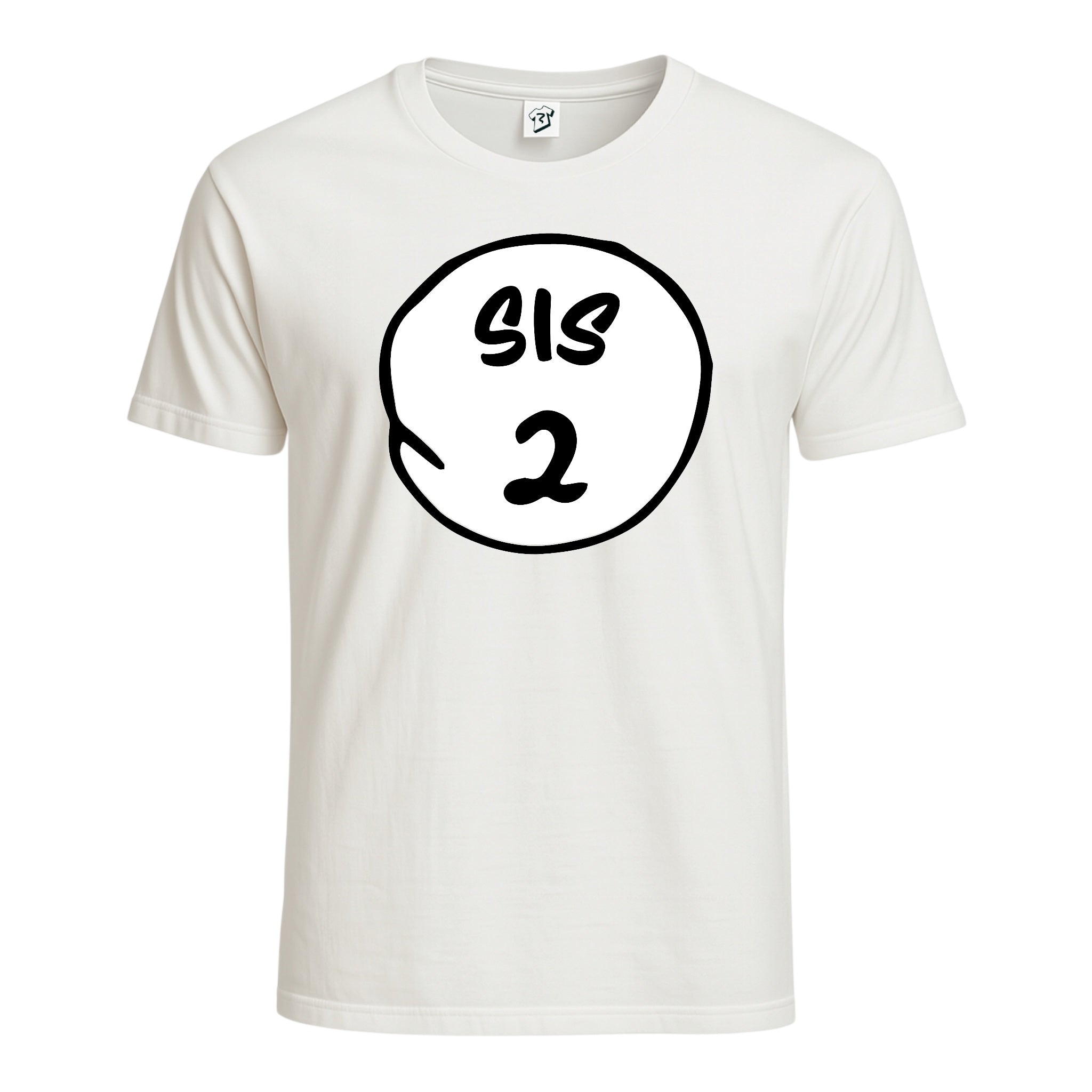 Tees Club graphic tee Sis 2 - Cotton Tee Navy Size 2XL detail