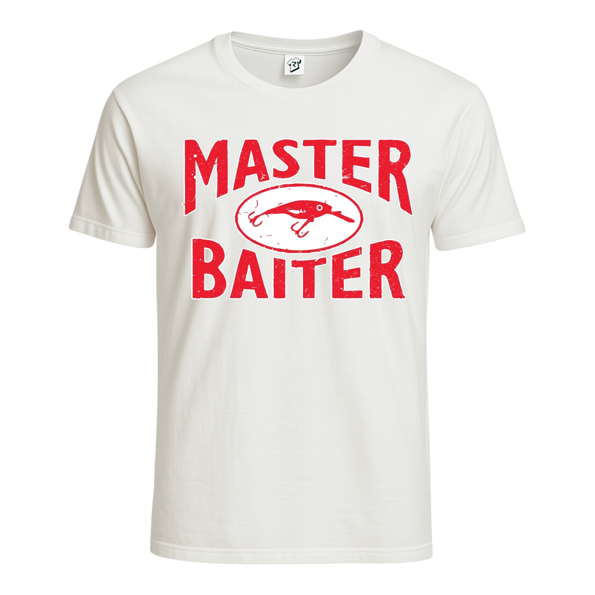 Tees Club graphic tee Master Baiter - Cotton Tee Navy Size 3XL detail