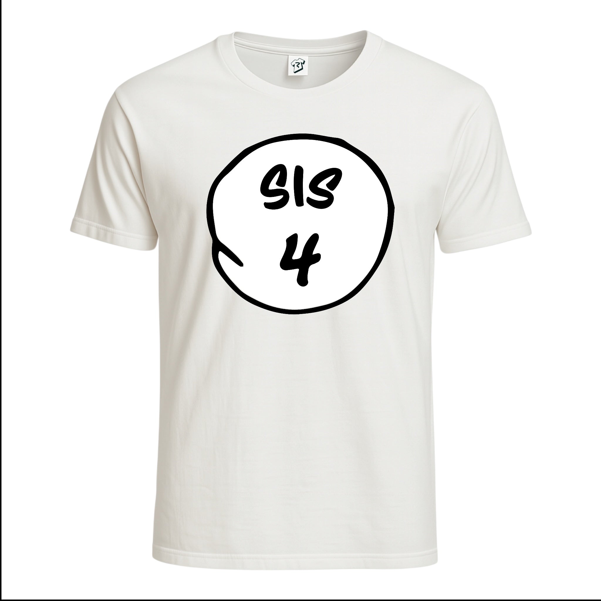 Tees Club graphic tee Sis 4 - Cotton Tee Navy Size 2XL detail