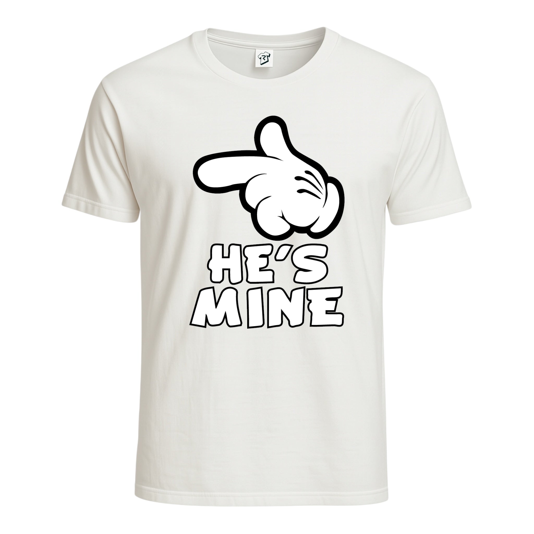 He's Mine Cotton Tee